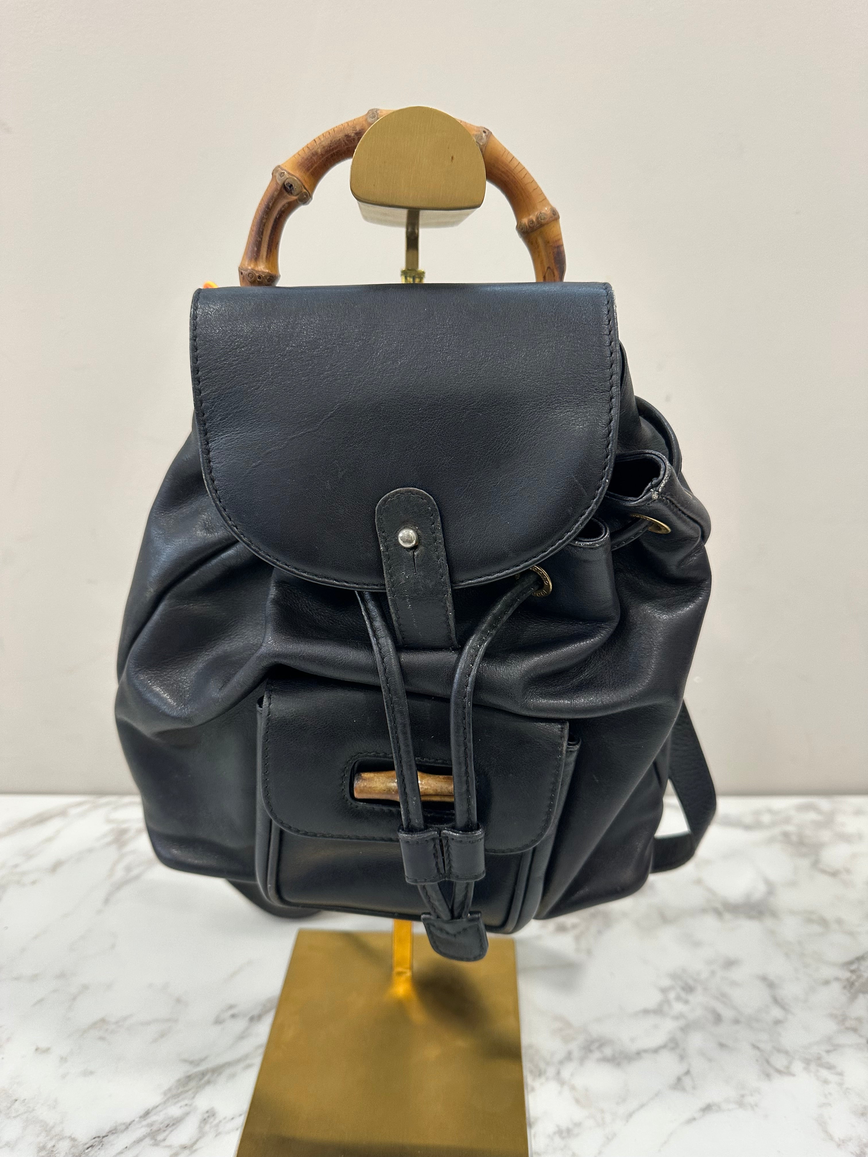 Gucci Black Backpack