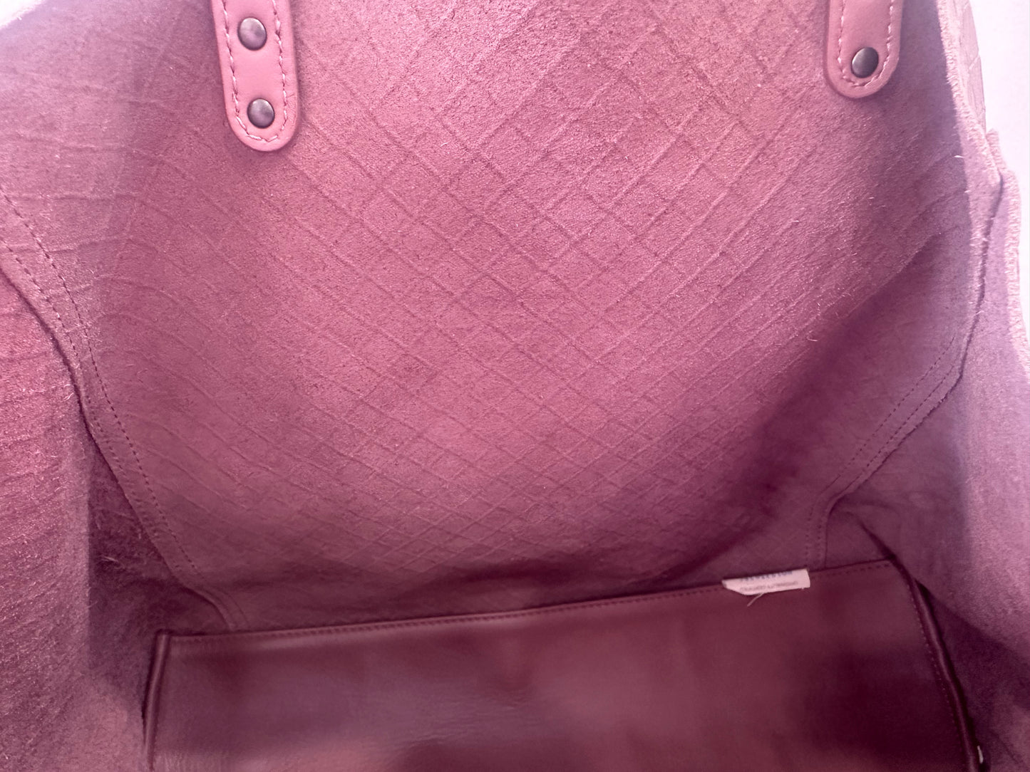 Bottega Veneta Pink Tote Bag