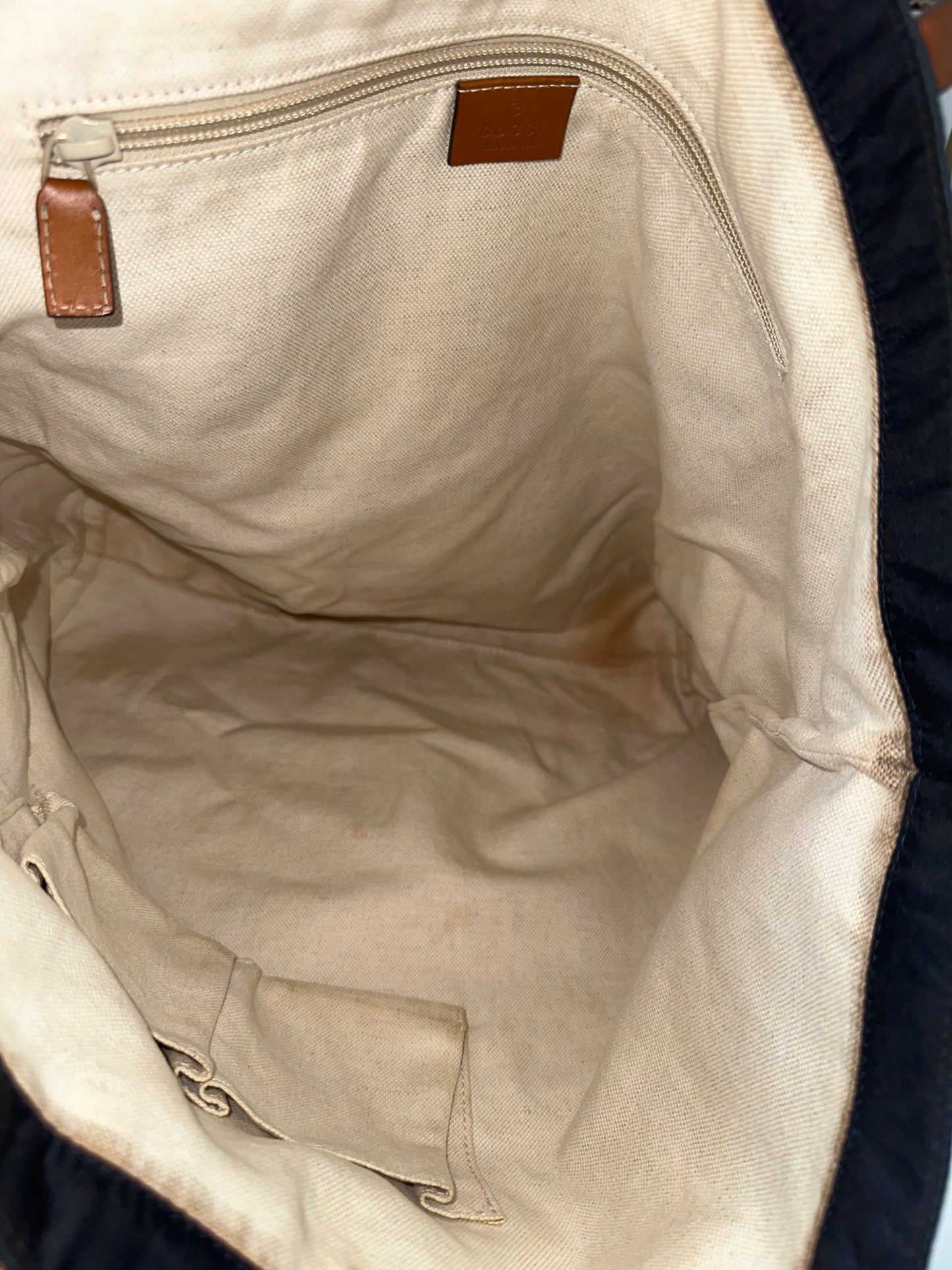 Gucci Tote Bag Navy