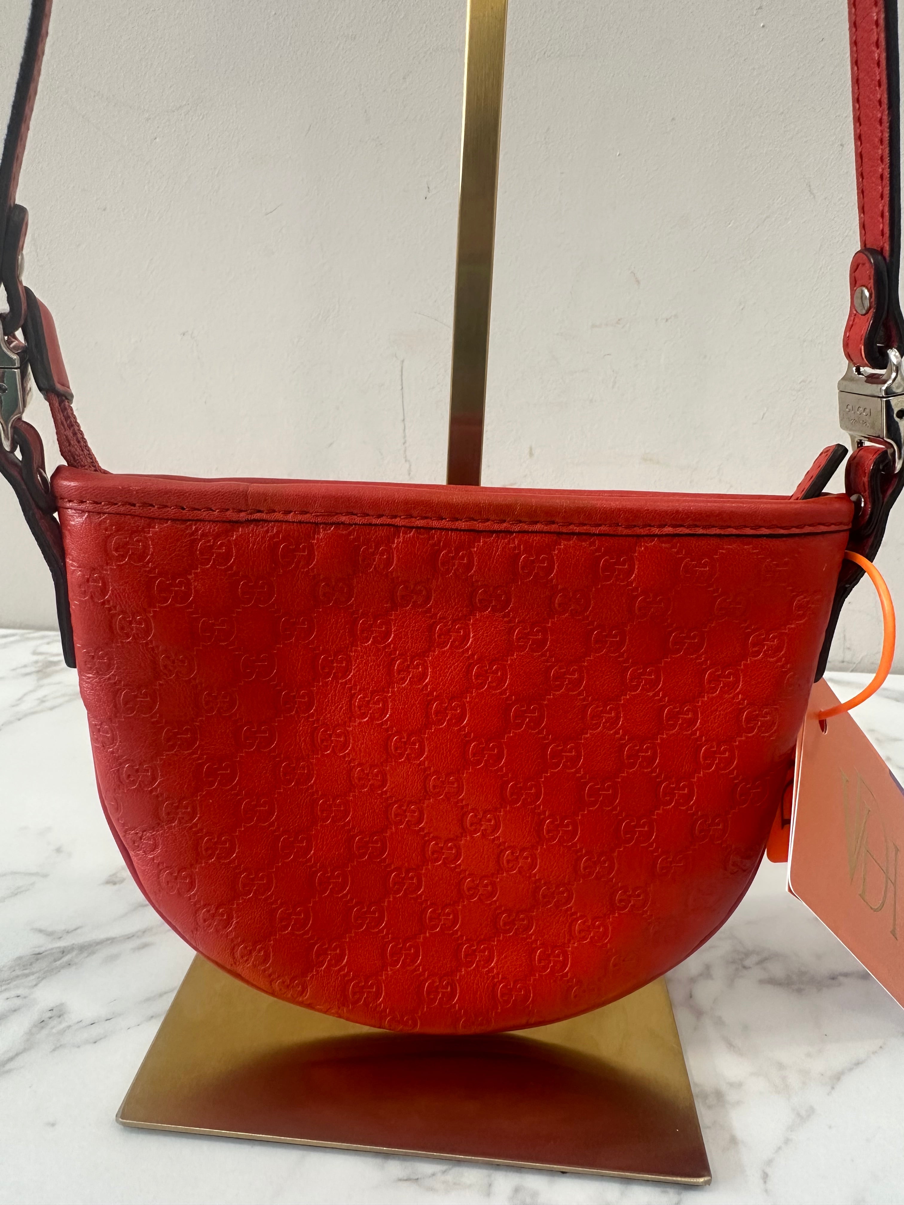 Gucci Red Leather GG