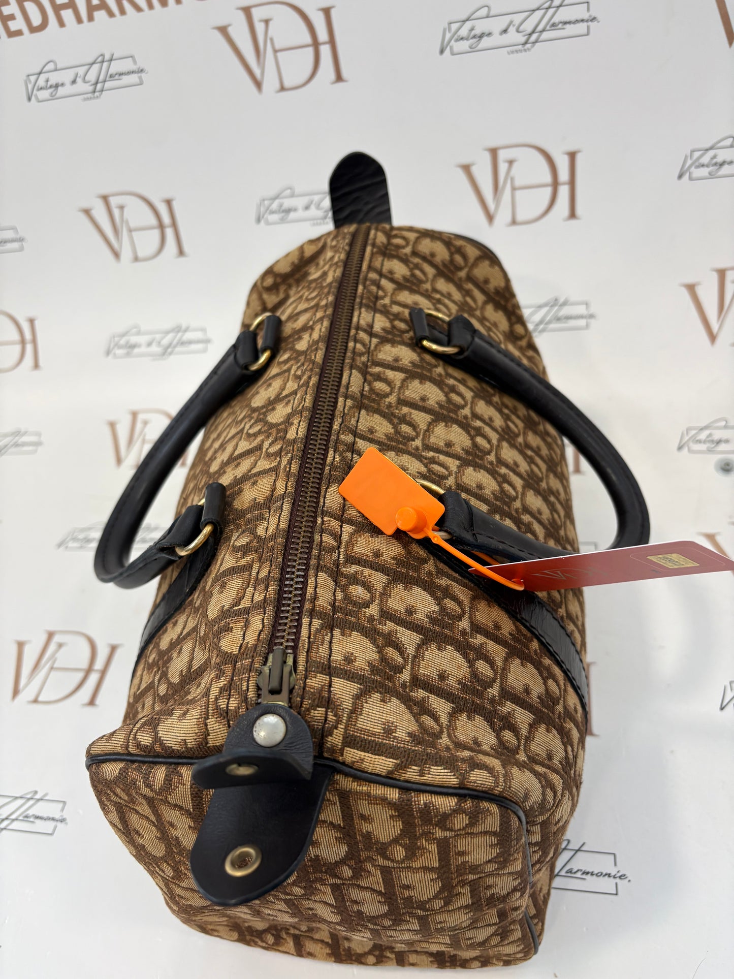 018597 - Christian Dior Brown Trotter Duffle