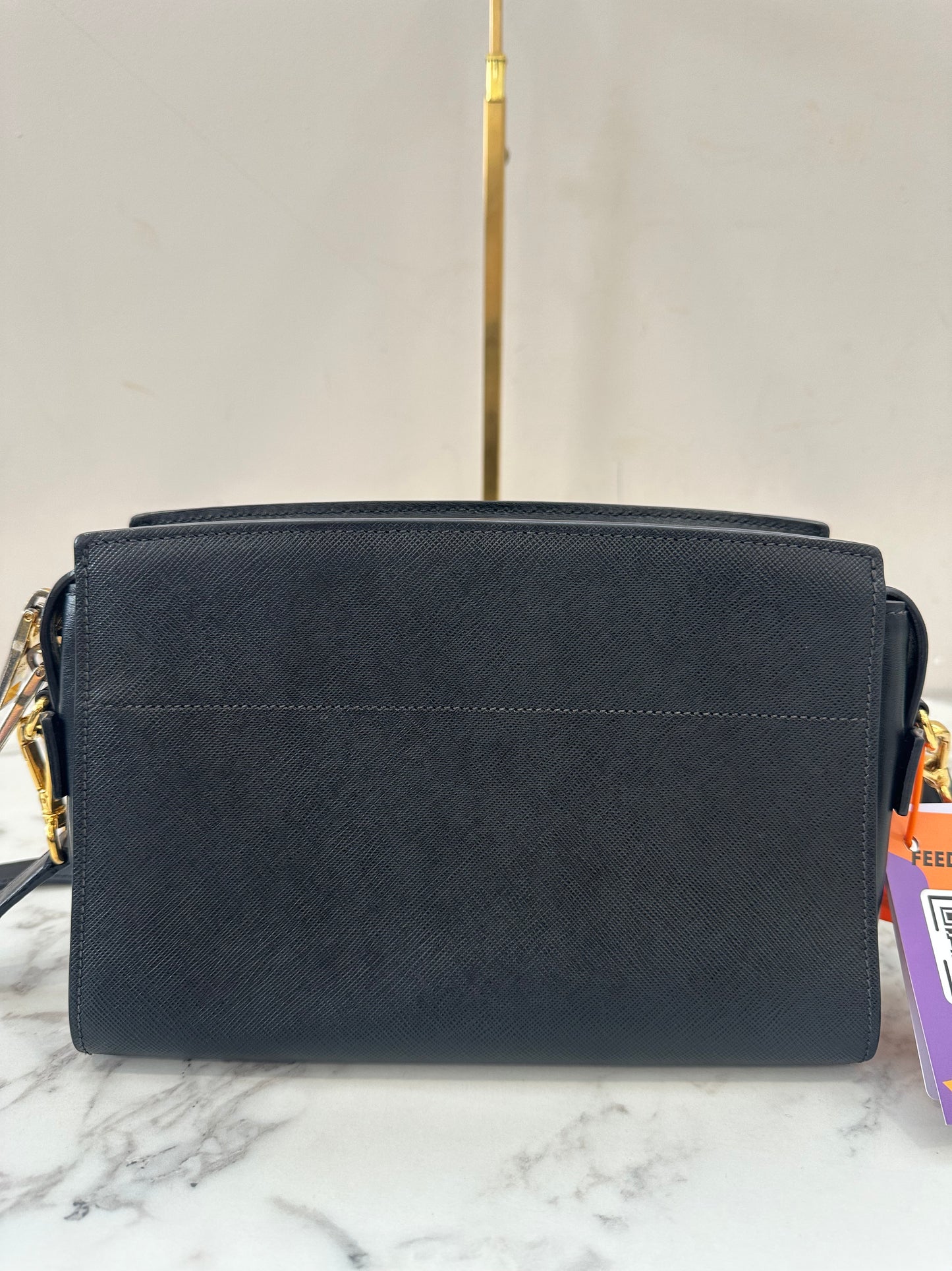 Prada Black Leather