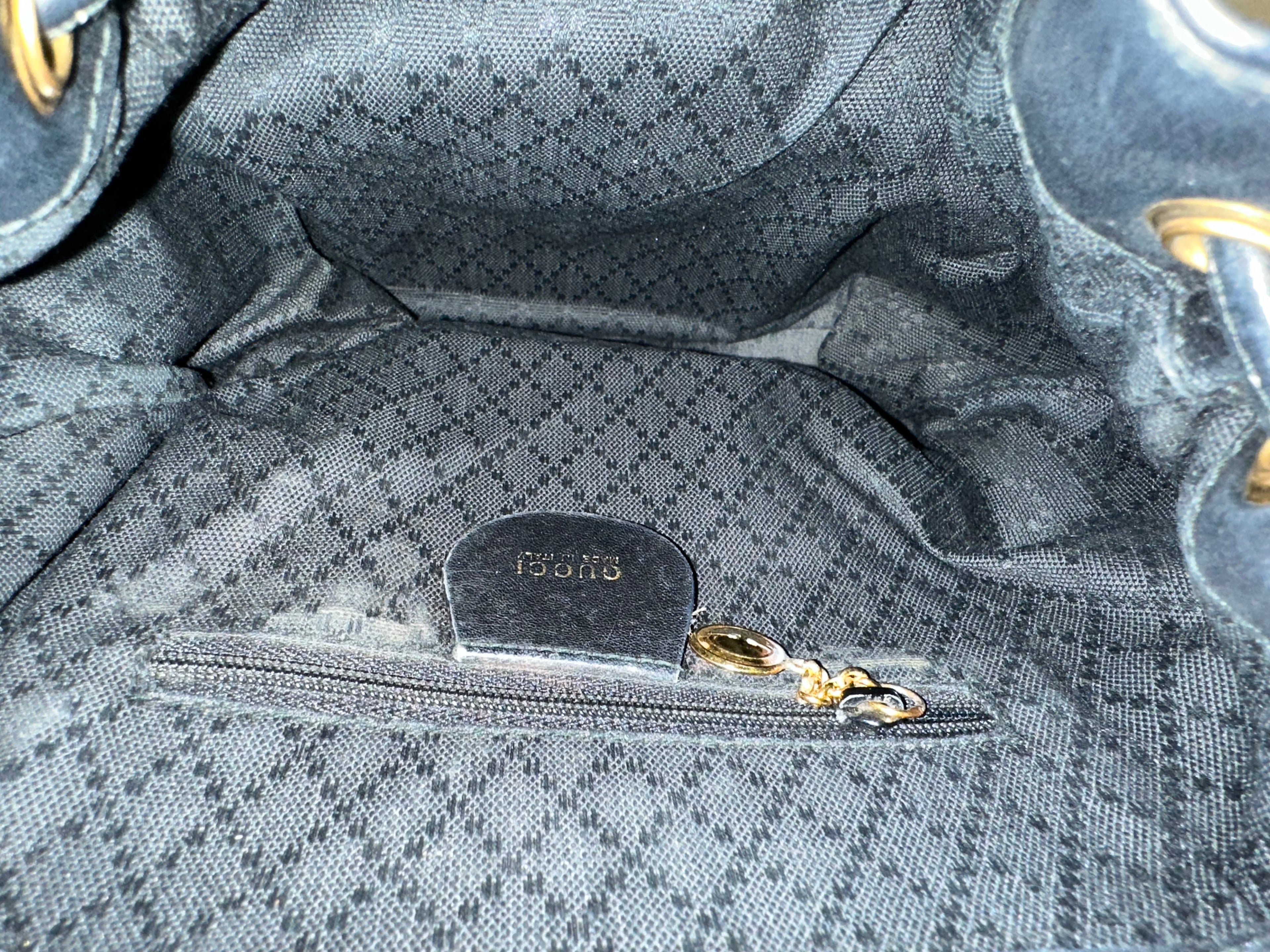 Gucci Black Backpack