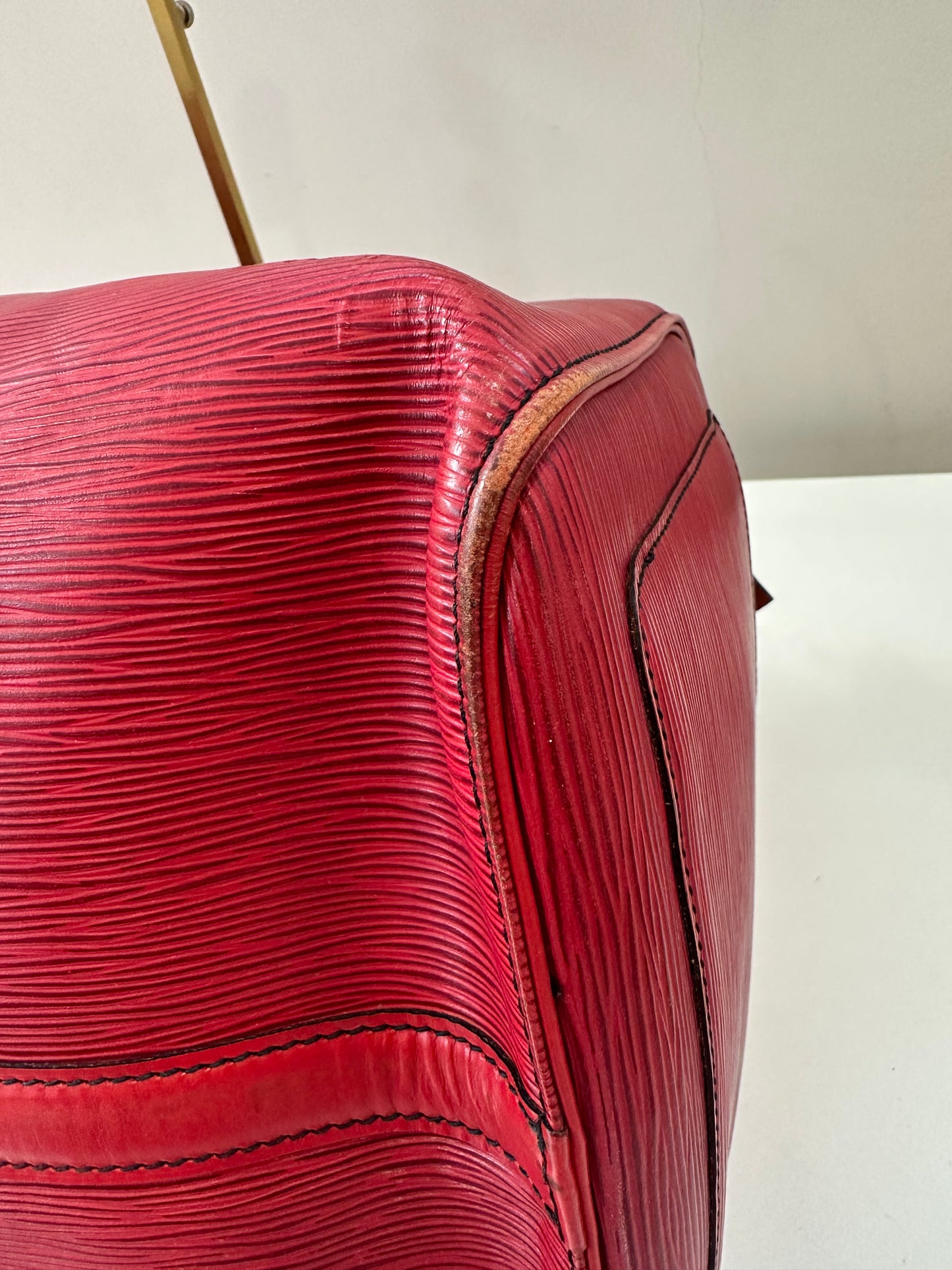 Louis Vuitton Keepall 50 Red Epi