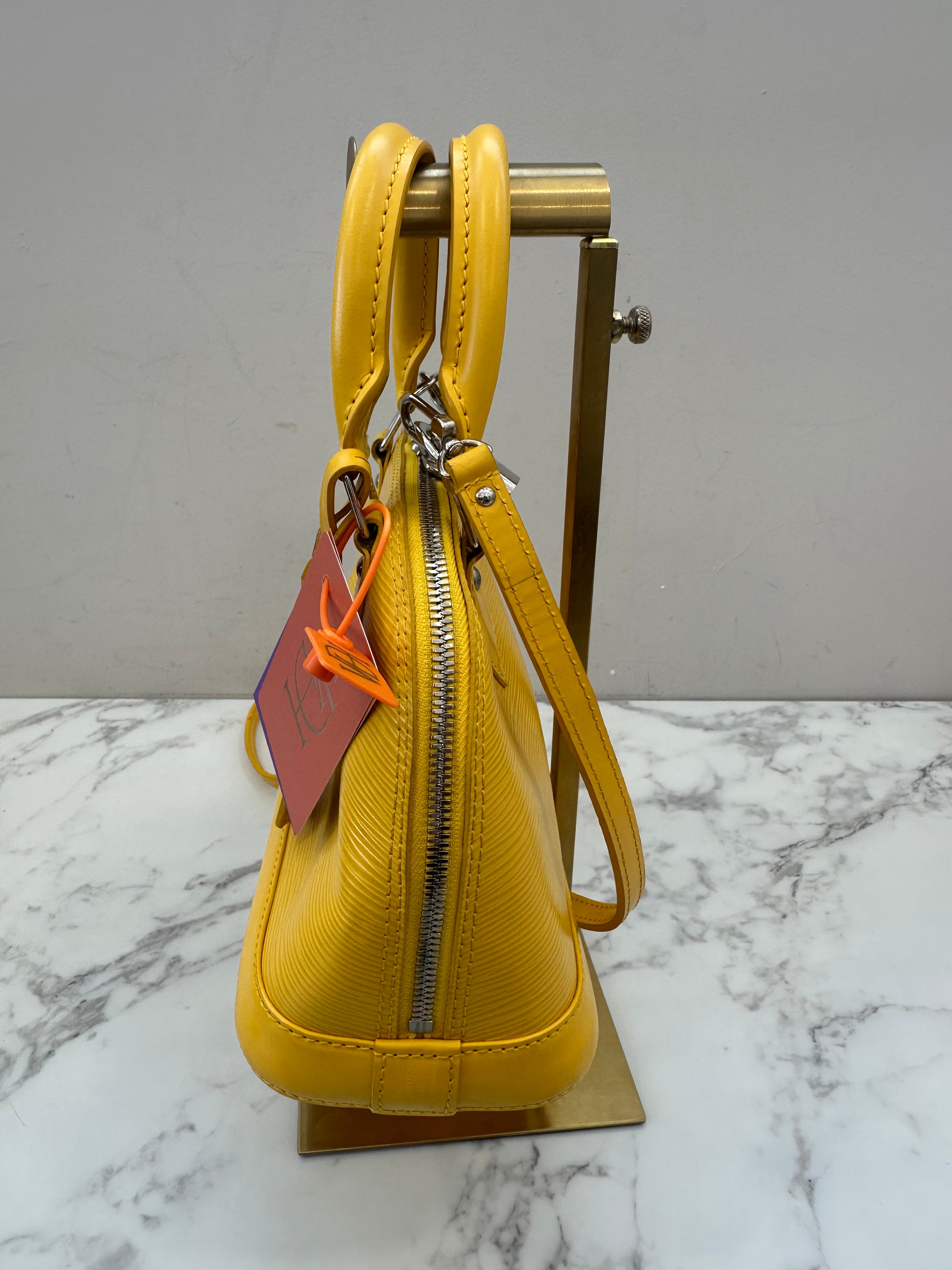 Louis Vuitton Alma BB Epi Yellow