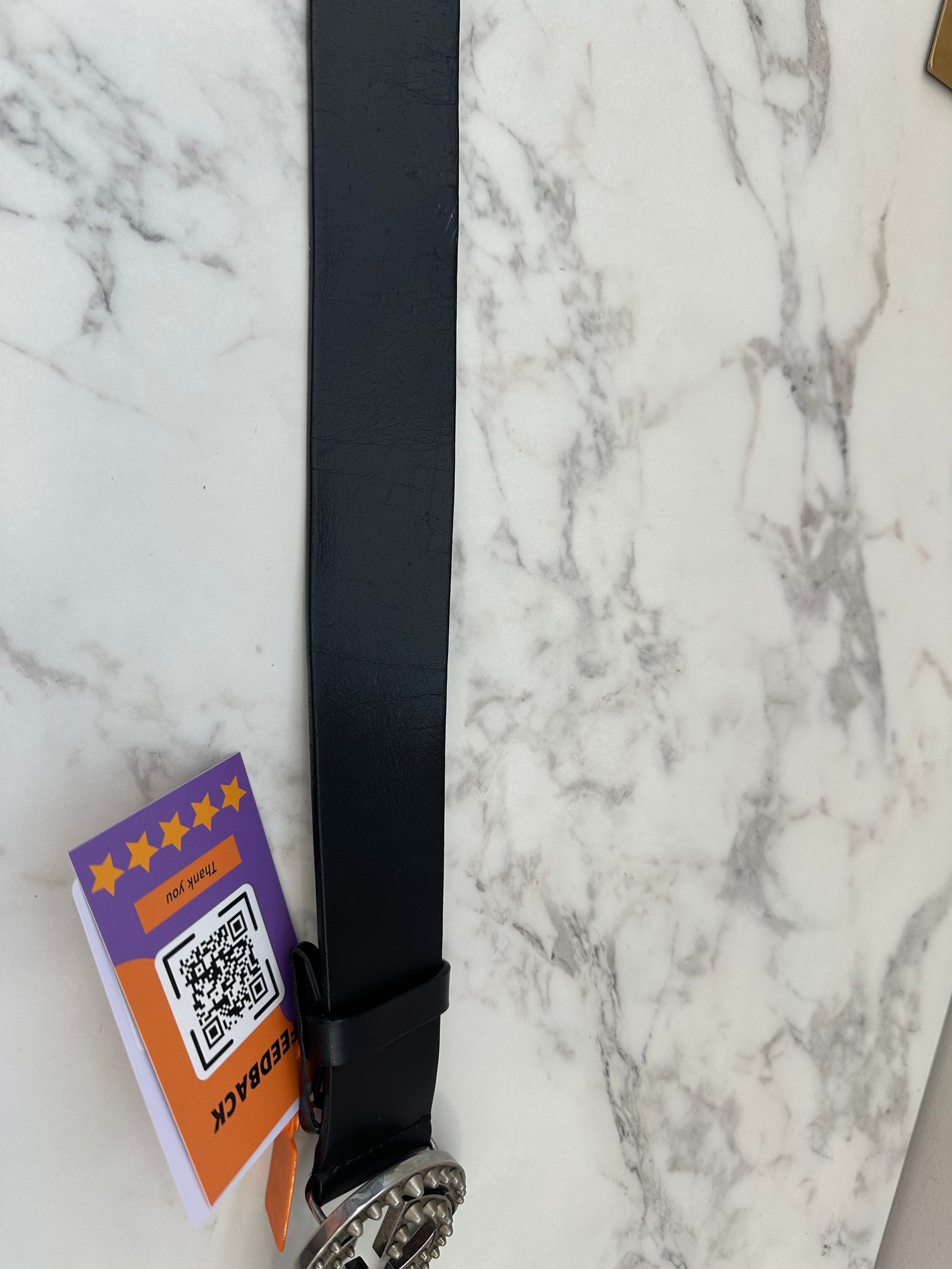 Gucci Black Belt