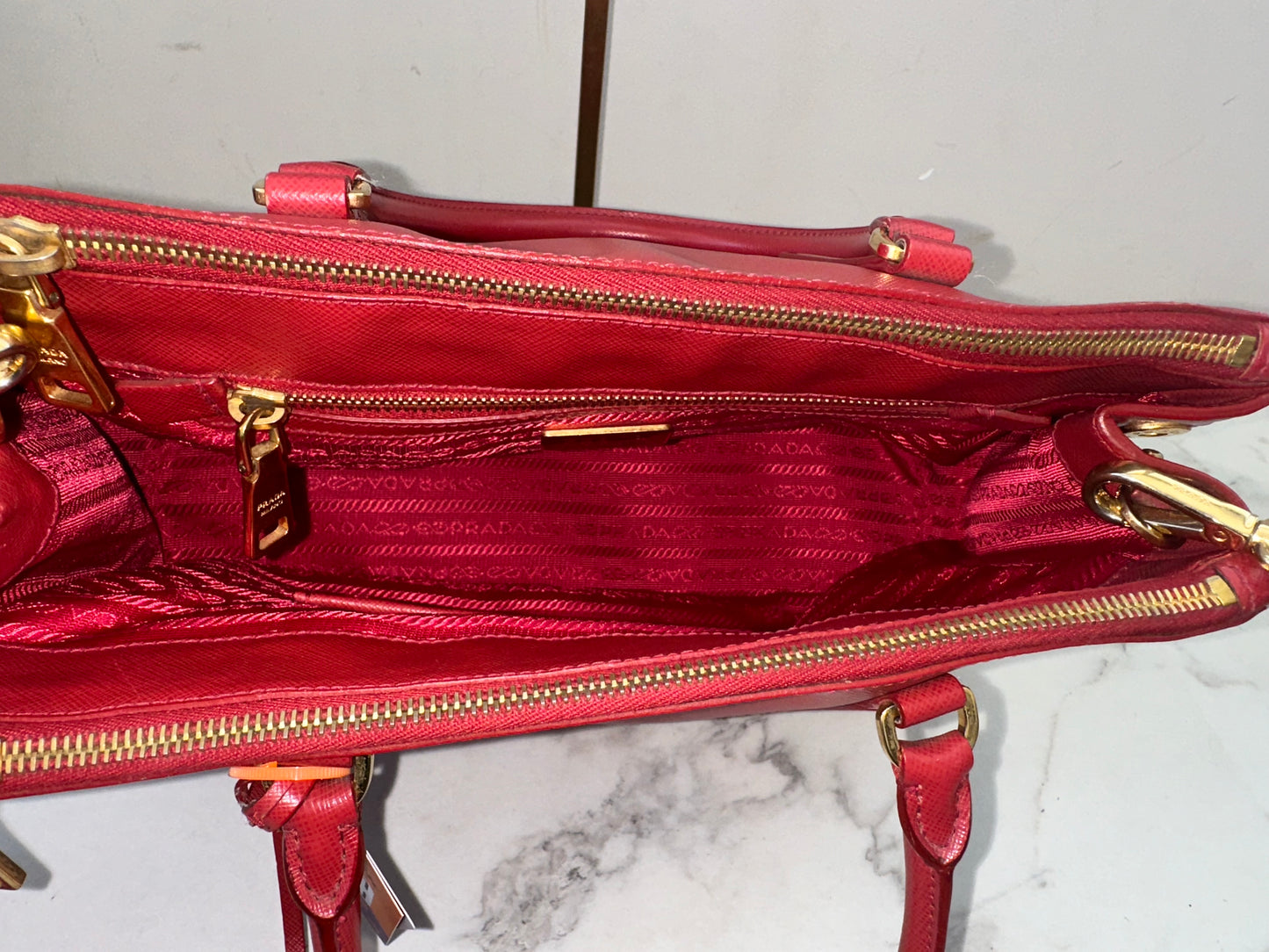 Prada Galleria Red