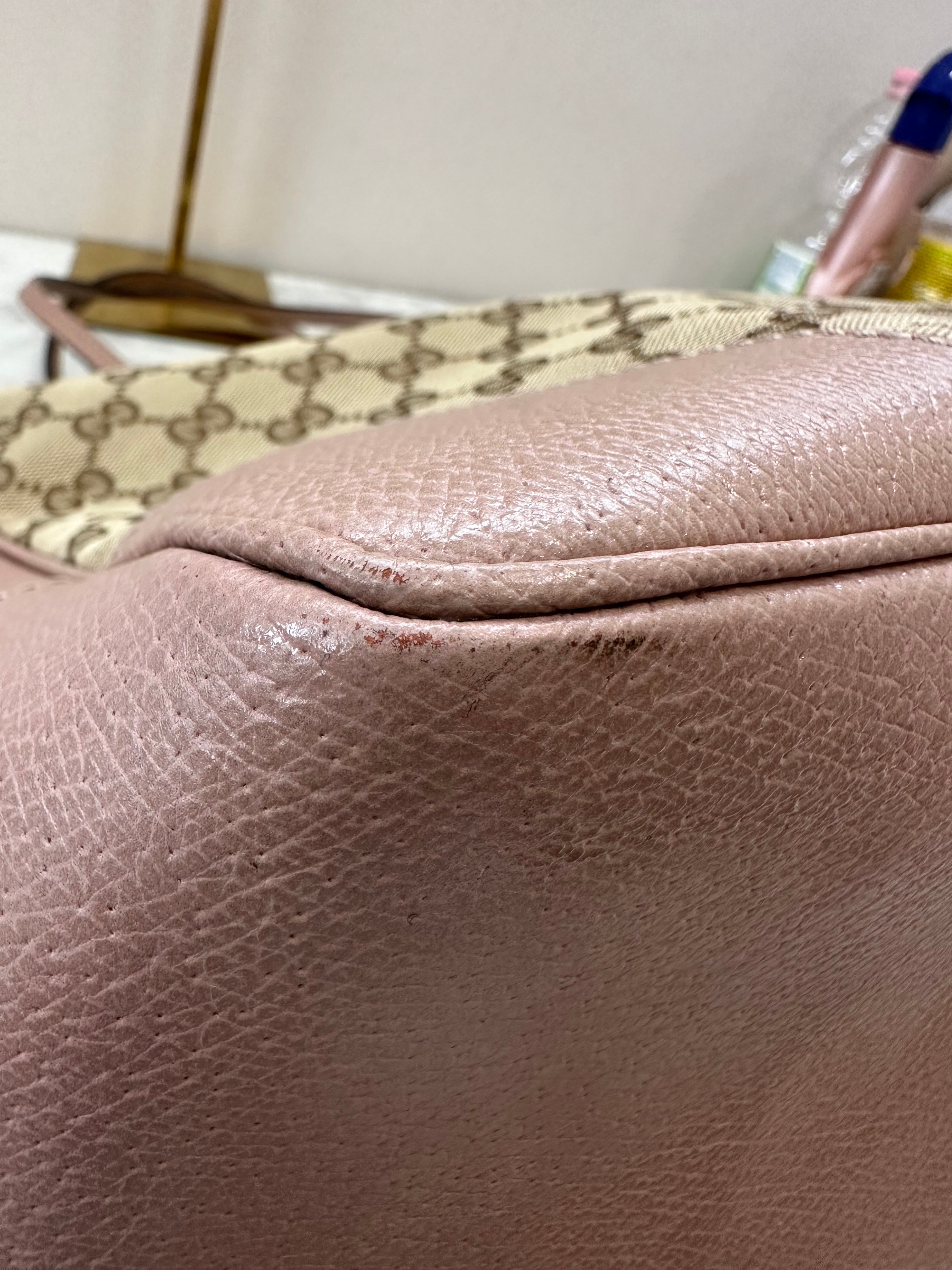 Gucci Pink GG Tote