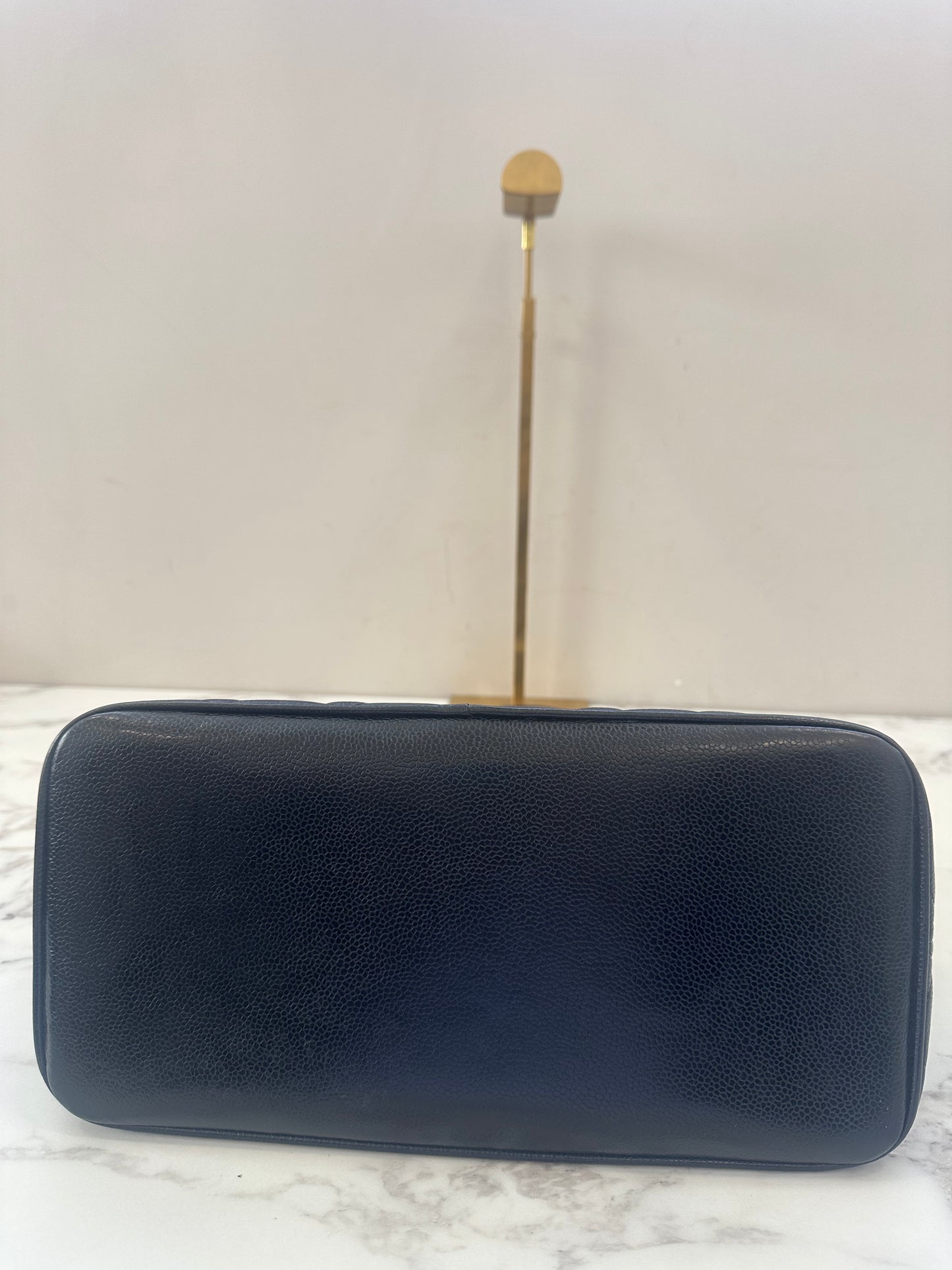 Chanel Black Calfskin Medallion