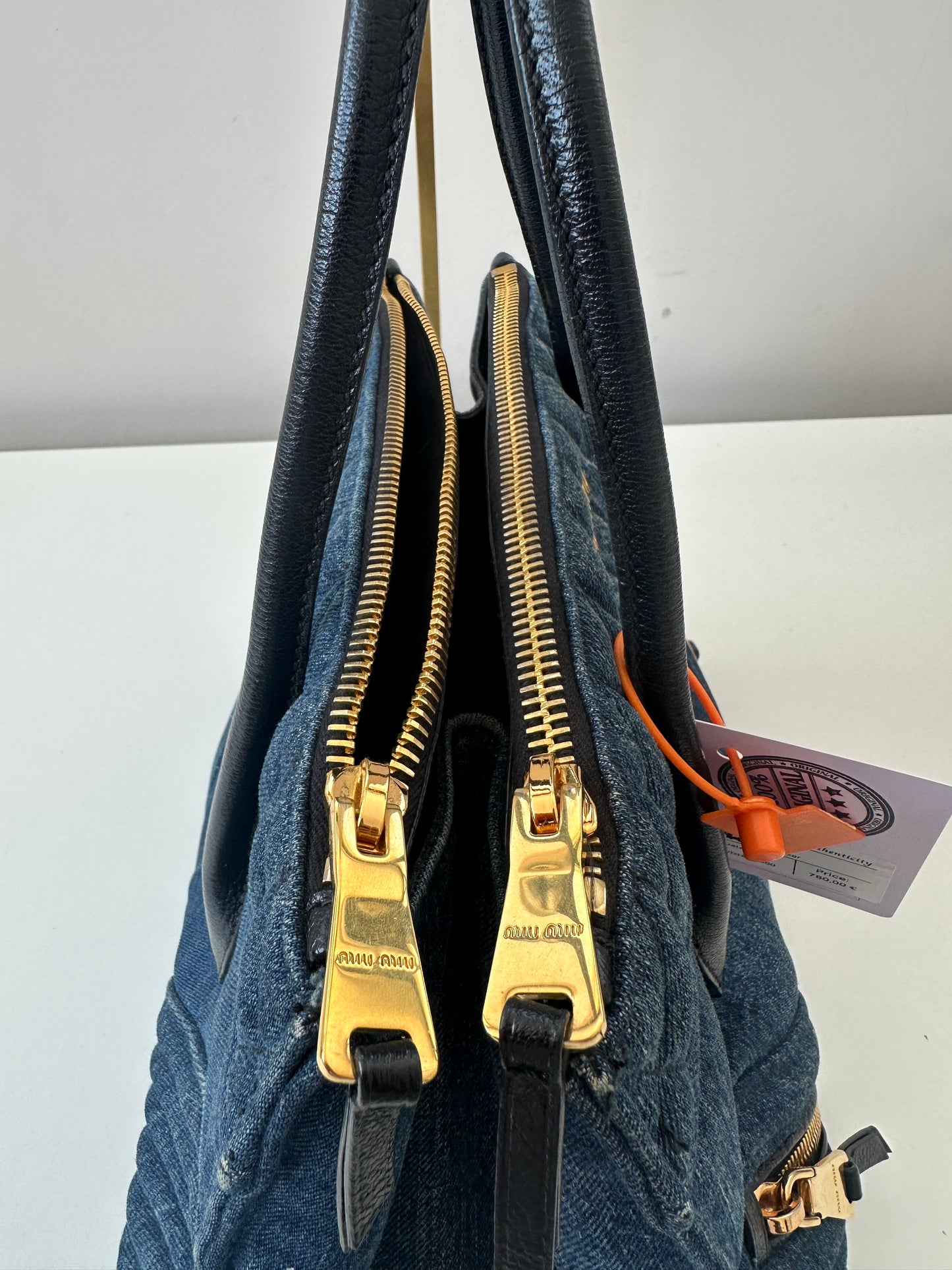 MIU MIU Denim Biker
