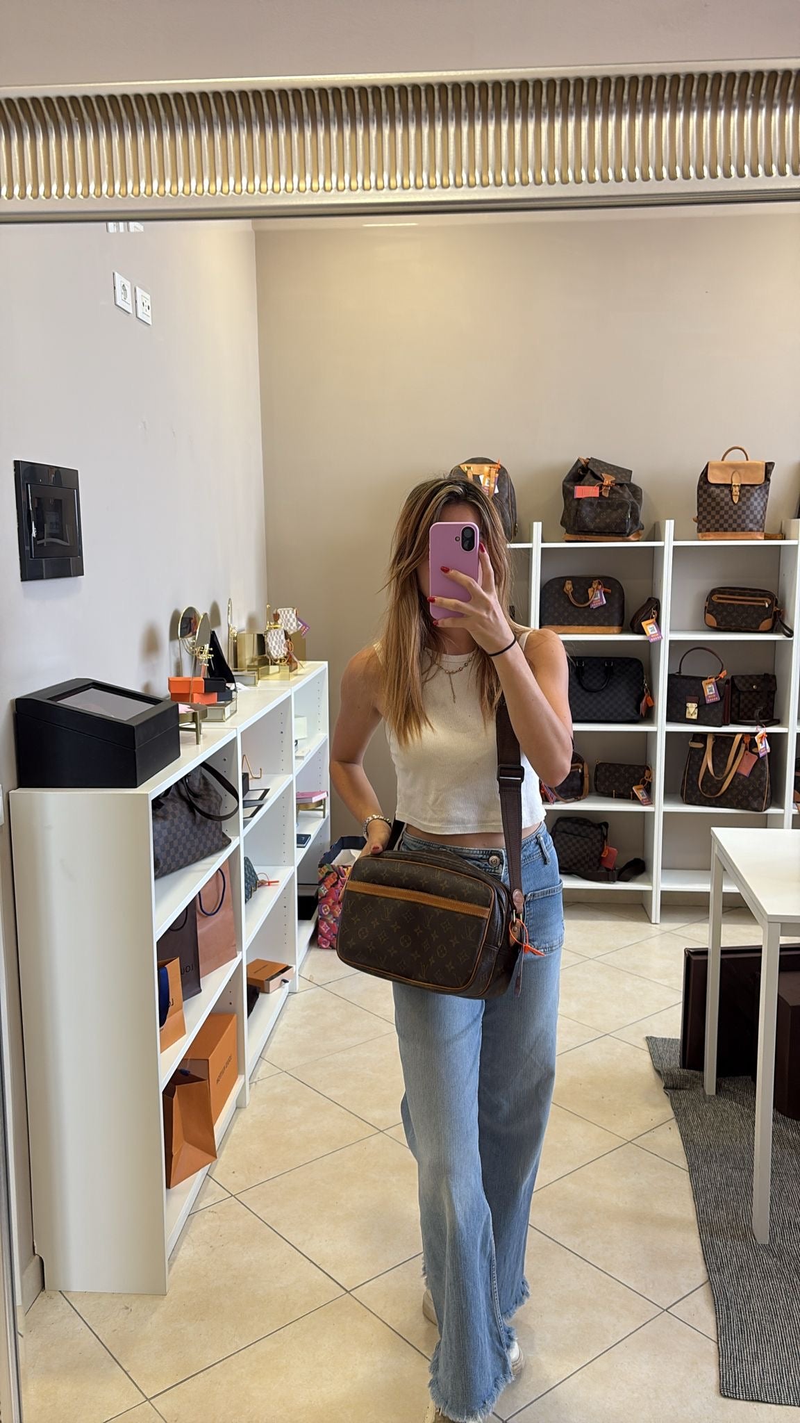 Louis Vuitton Reporter PM