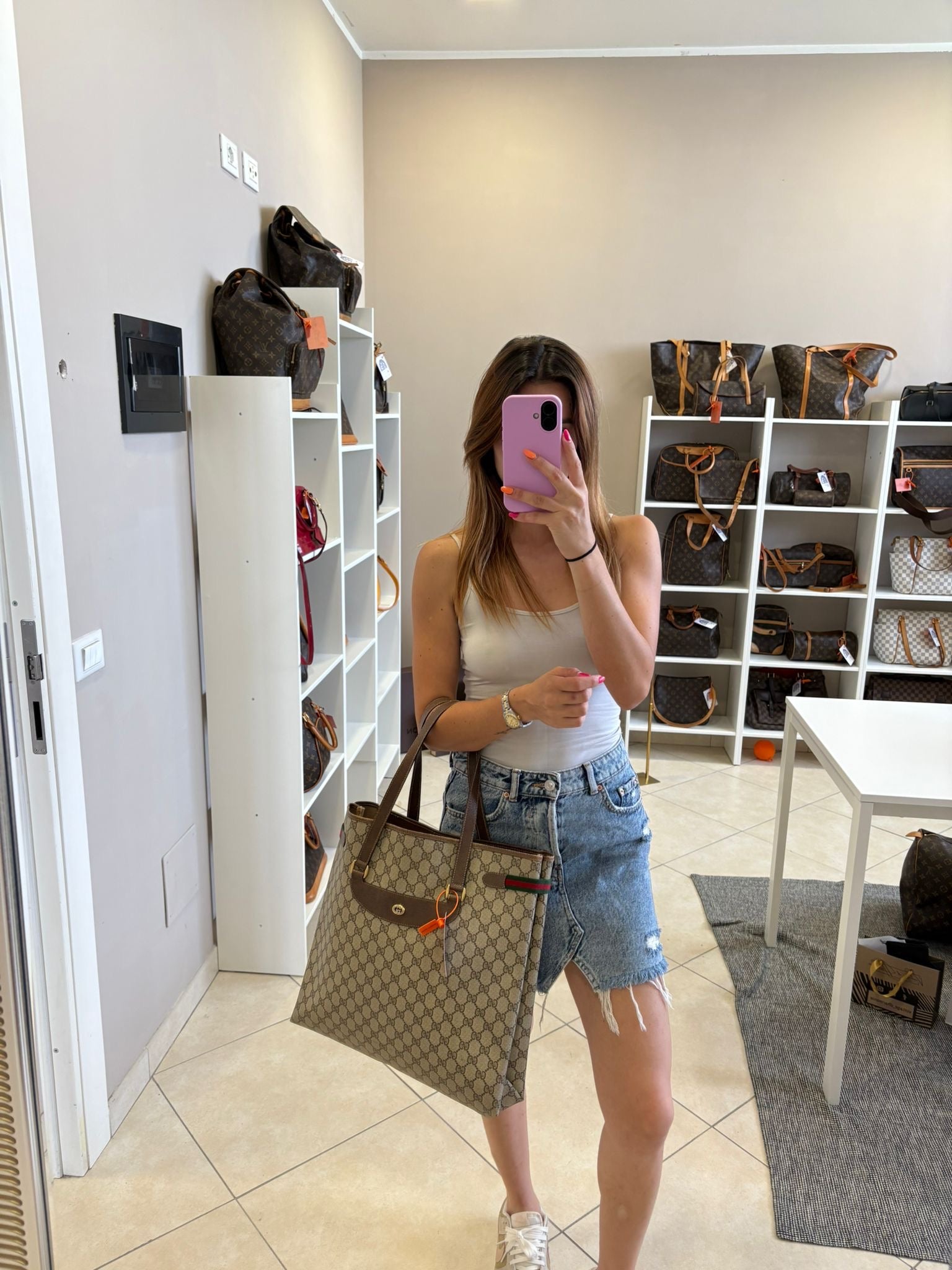 Gucci Sac Plat
