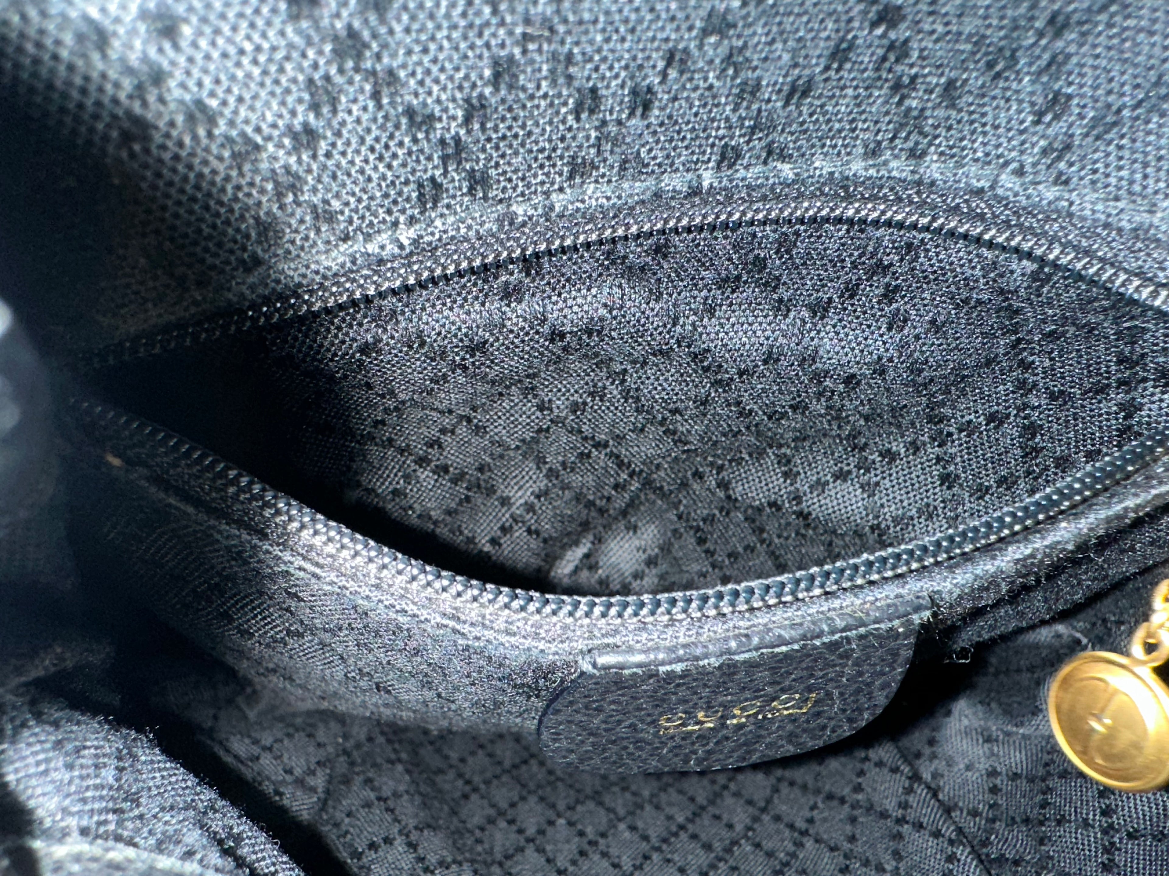 Gucci Black Suede Backpack