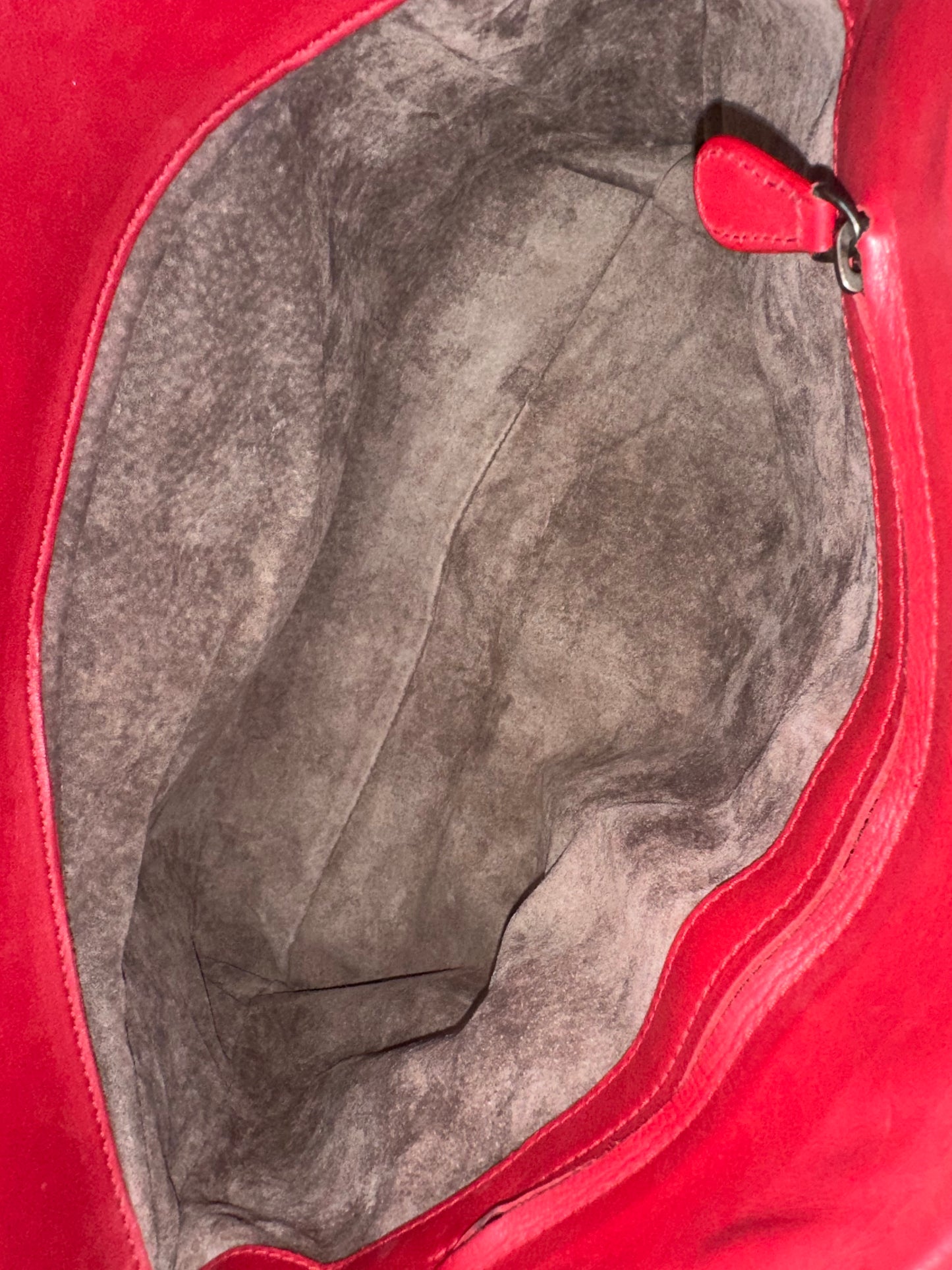 Bottega Veneta Red Intrecciato Roma
