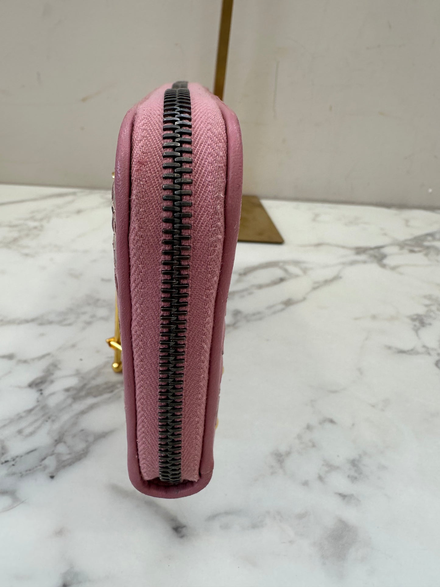 Bottega Veneta Pink Wallet