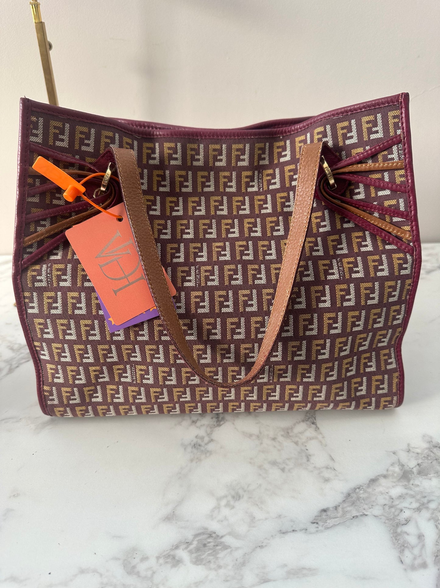 Fendi Bordeaux Zucchino