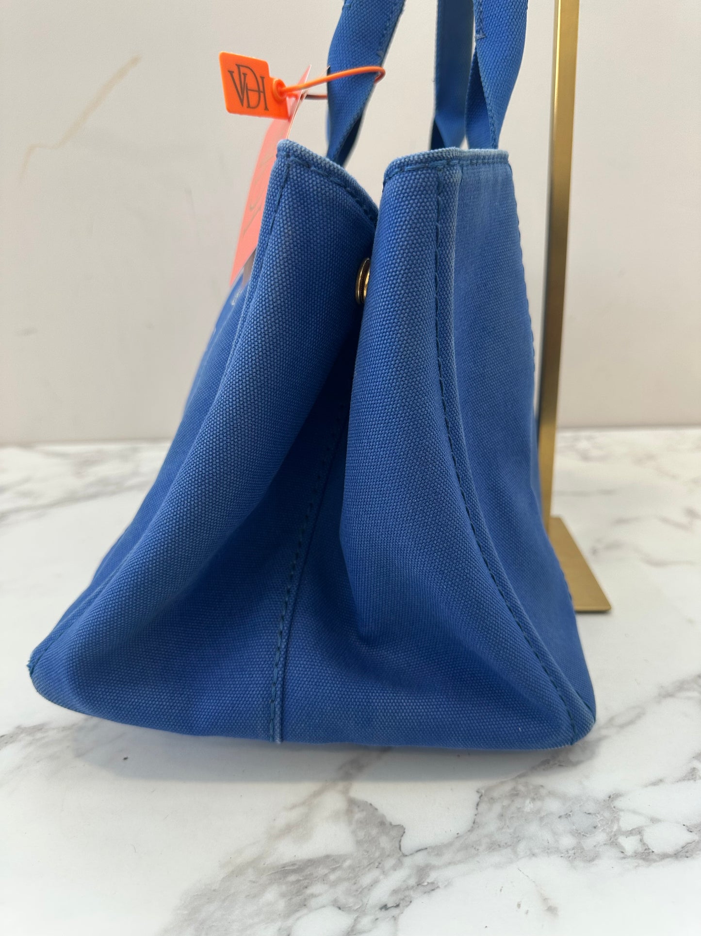 Prada Blue Canapa