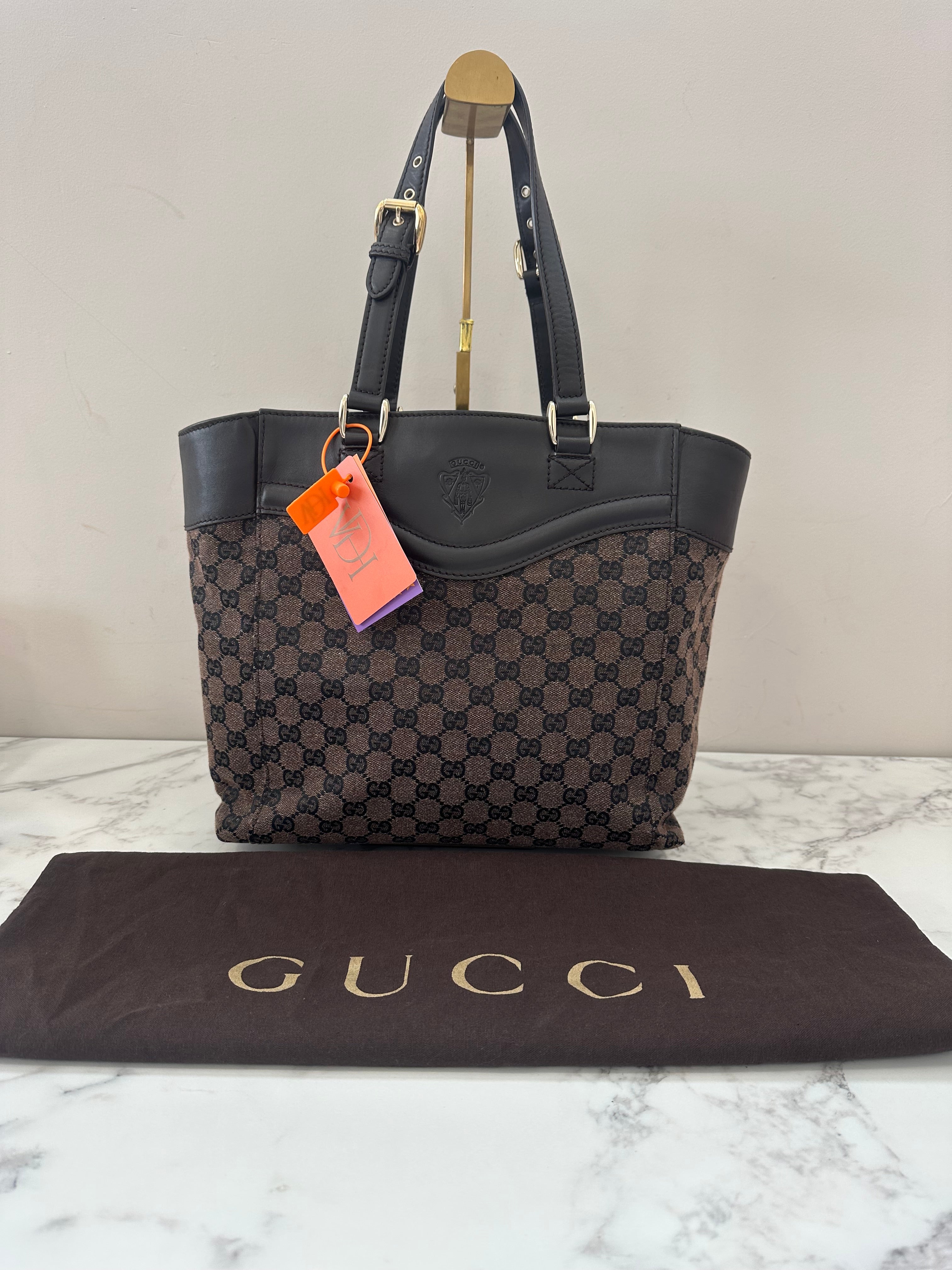 Gucci Brown Canvas GG