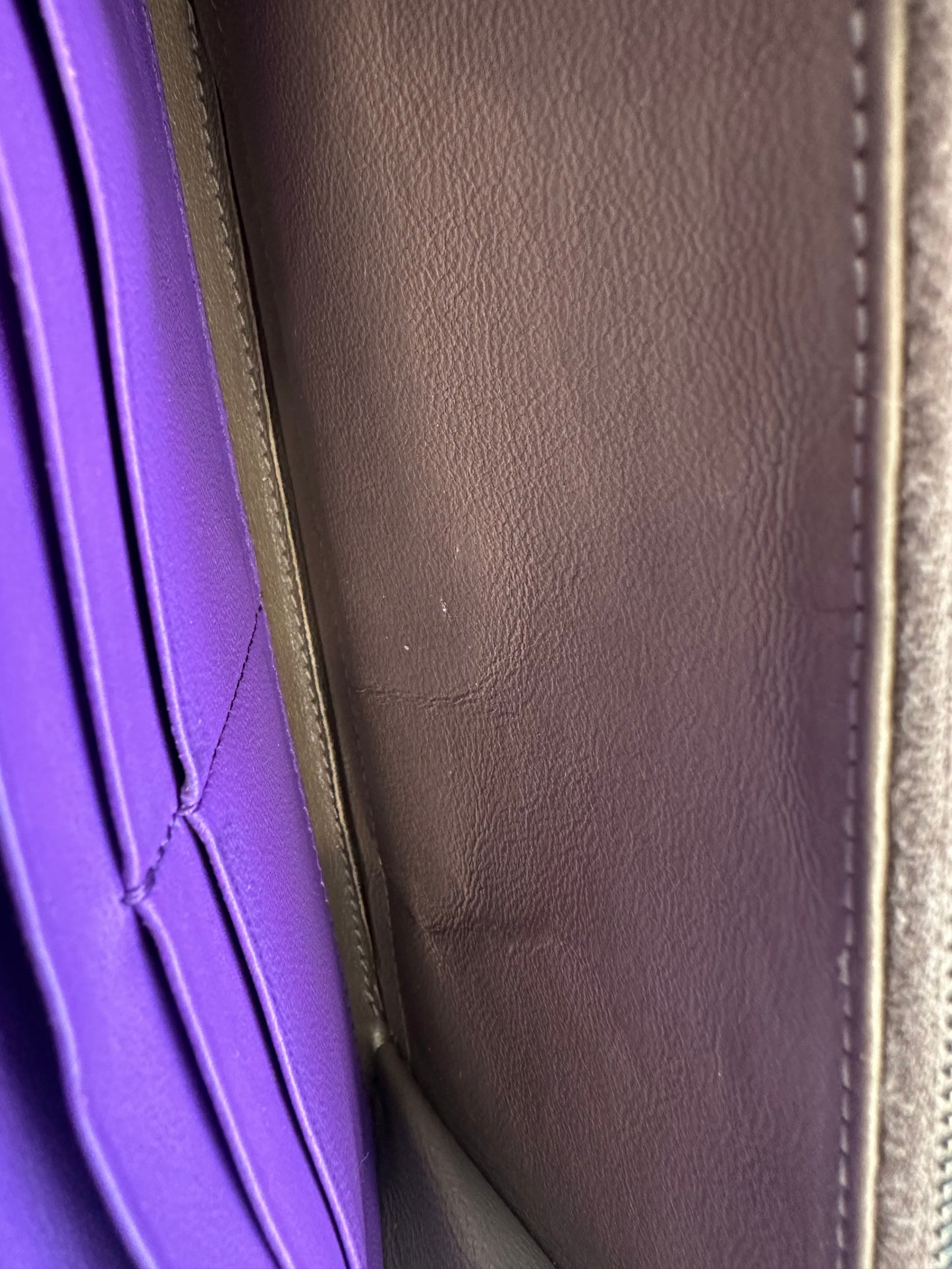 Bottega Veneta Purple Wallet