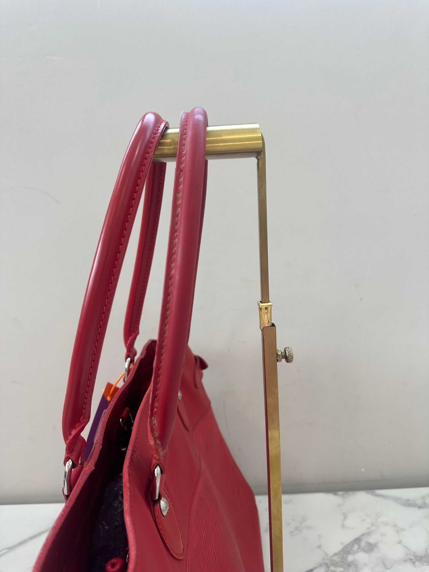 Louis Vuitton Red Epi Passy GM