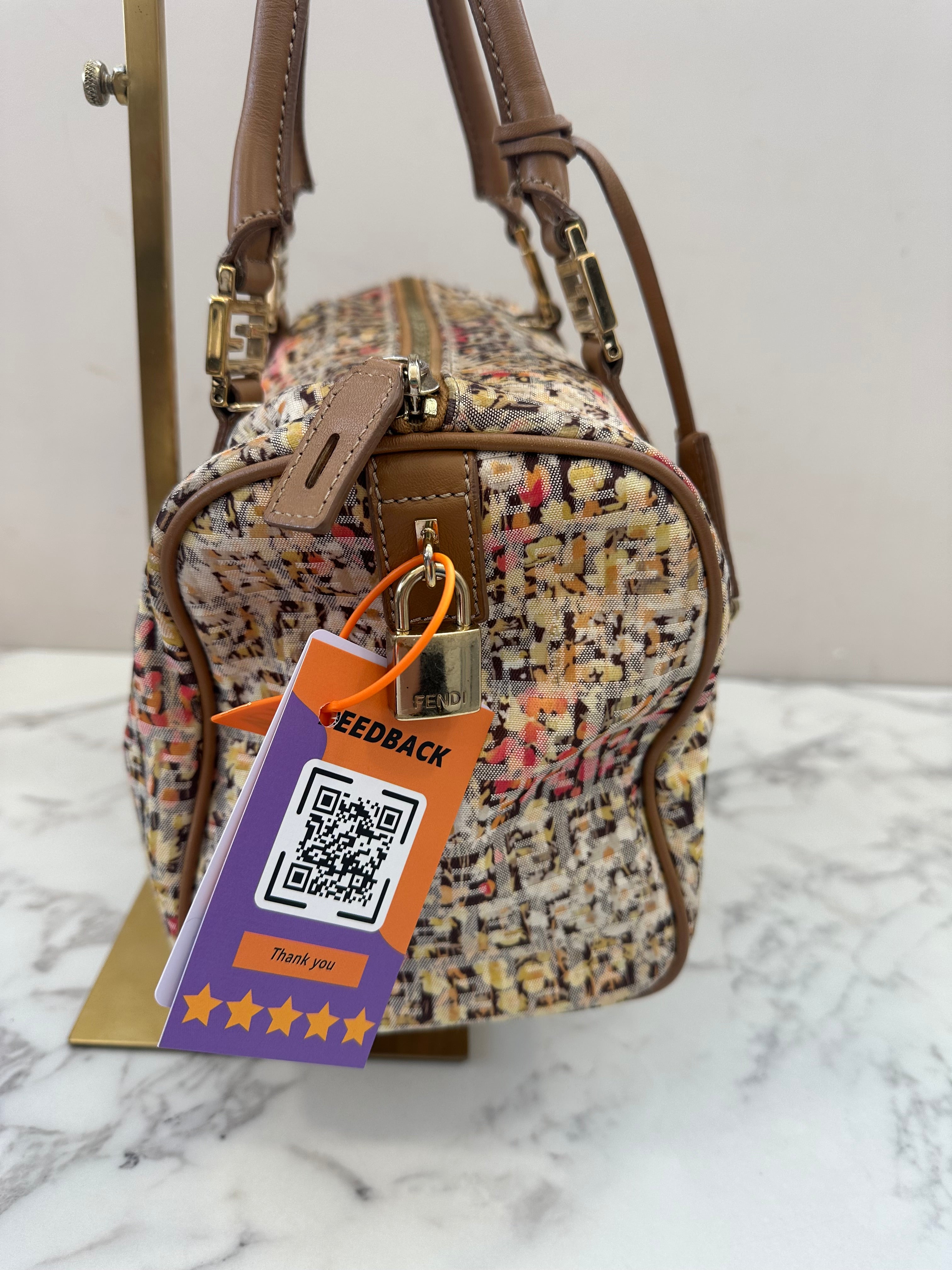 Fendi Brown Zucchino