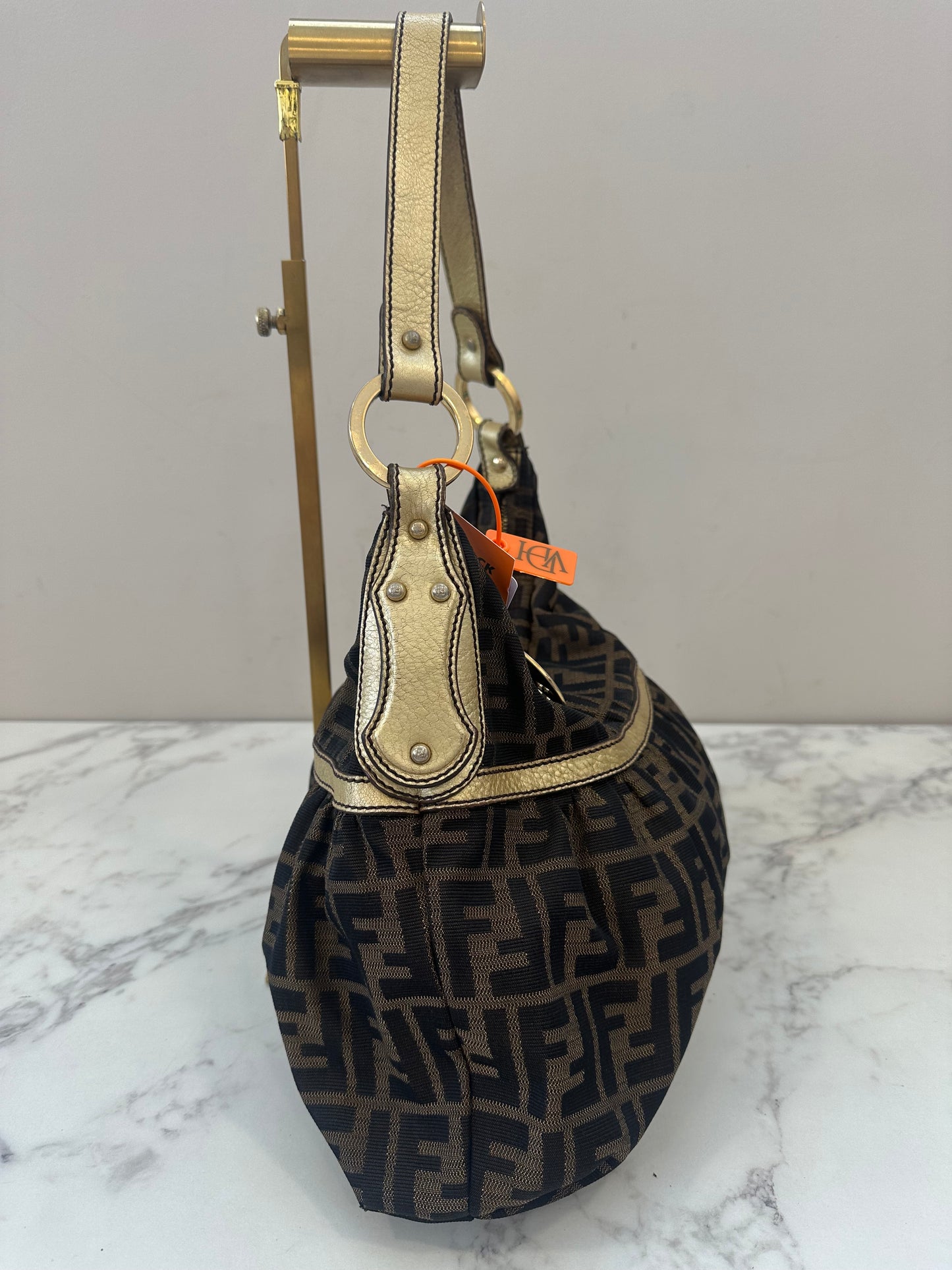 Fendi Brown Zucca Tote Bag