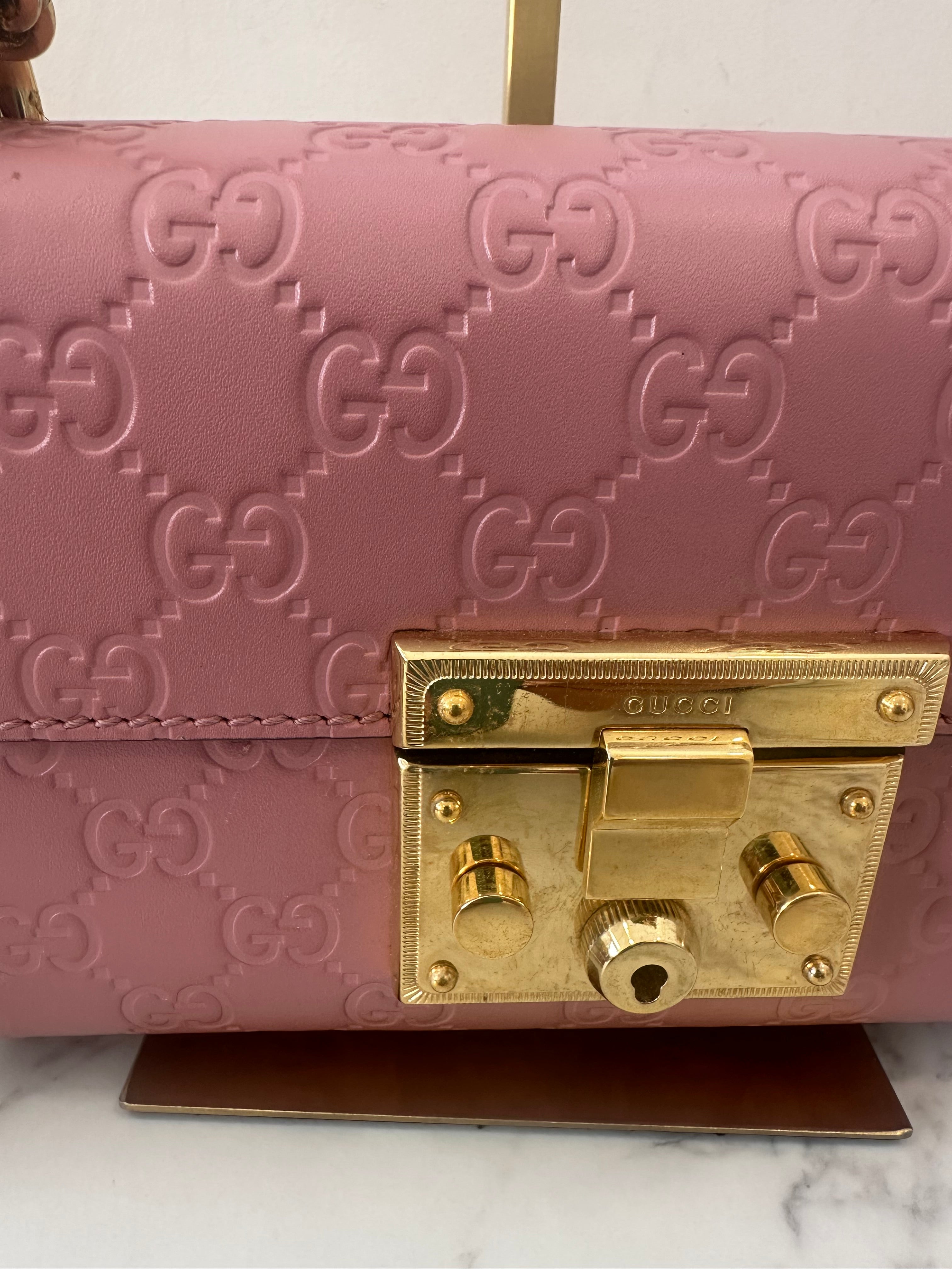 Gucci Padlock Pink
