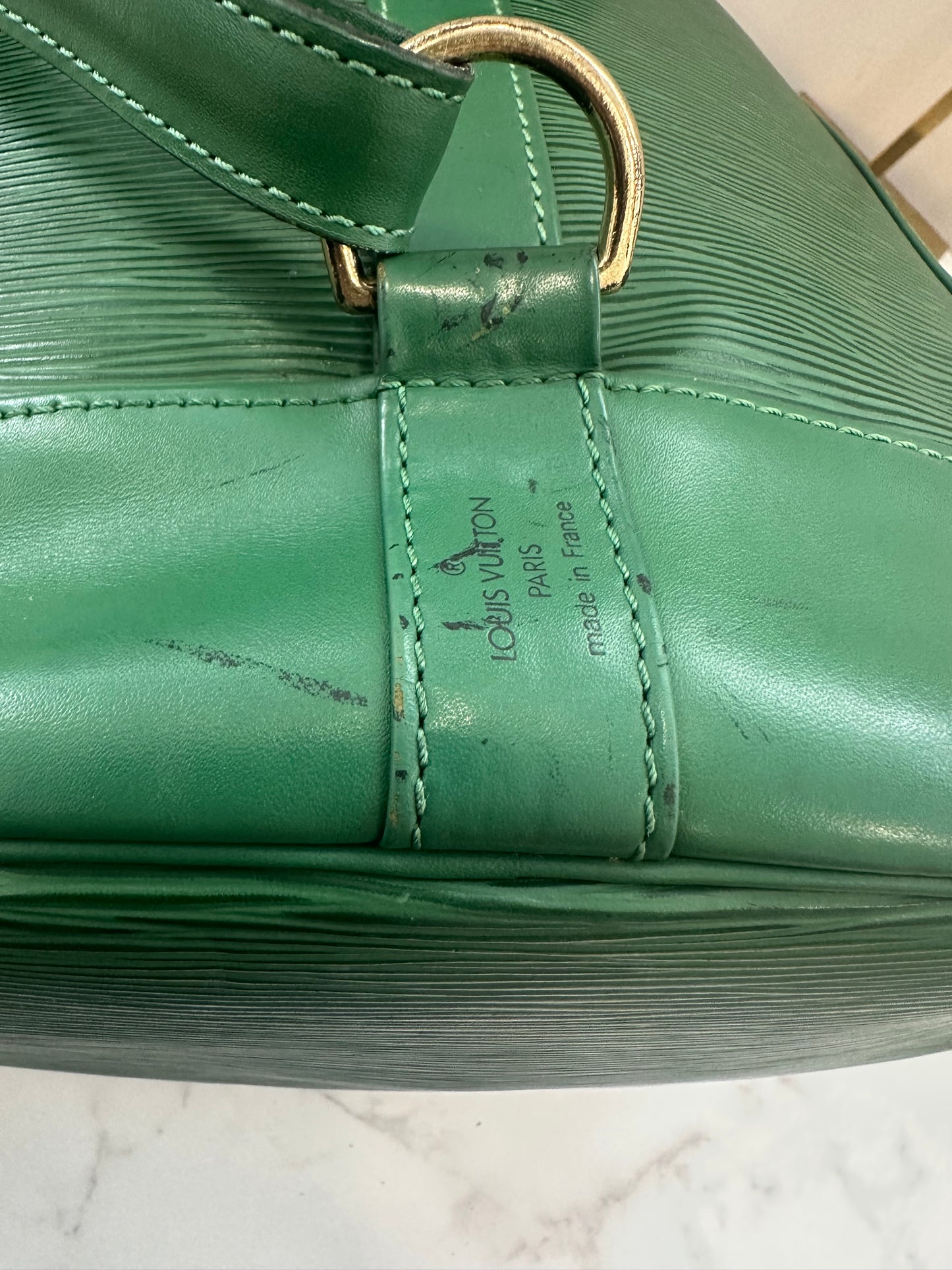 Louis Vuitton Randonne PM Epi Green