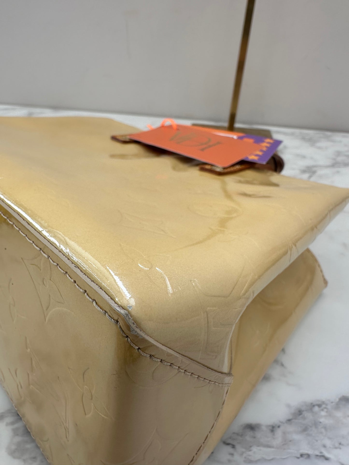 Louis Vuitton Reade PM Vernis Yellow