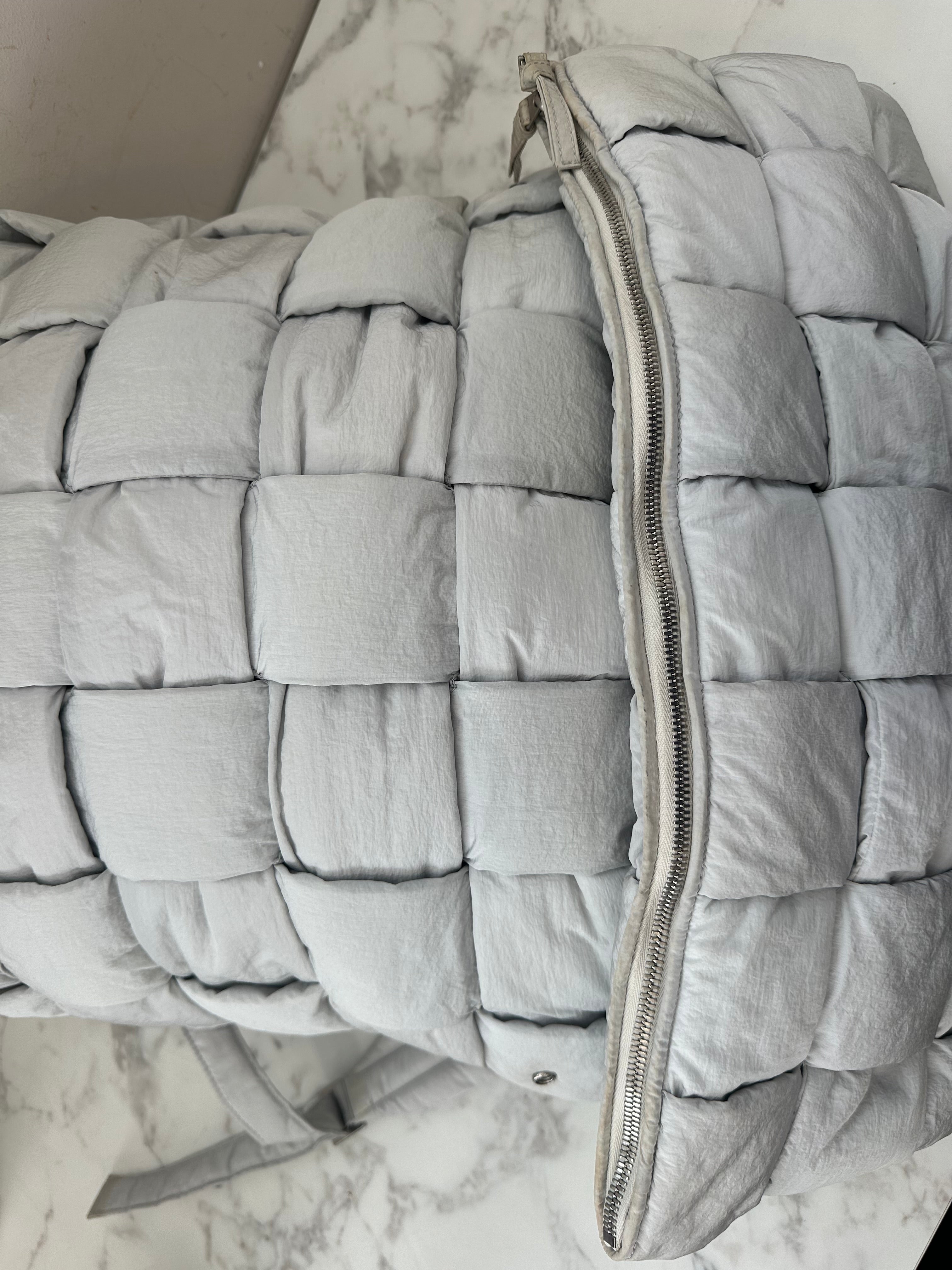 Bottega Veneta Gray Nylon