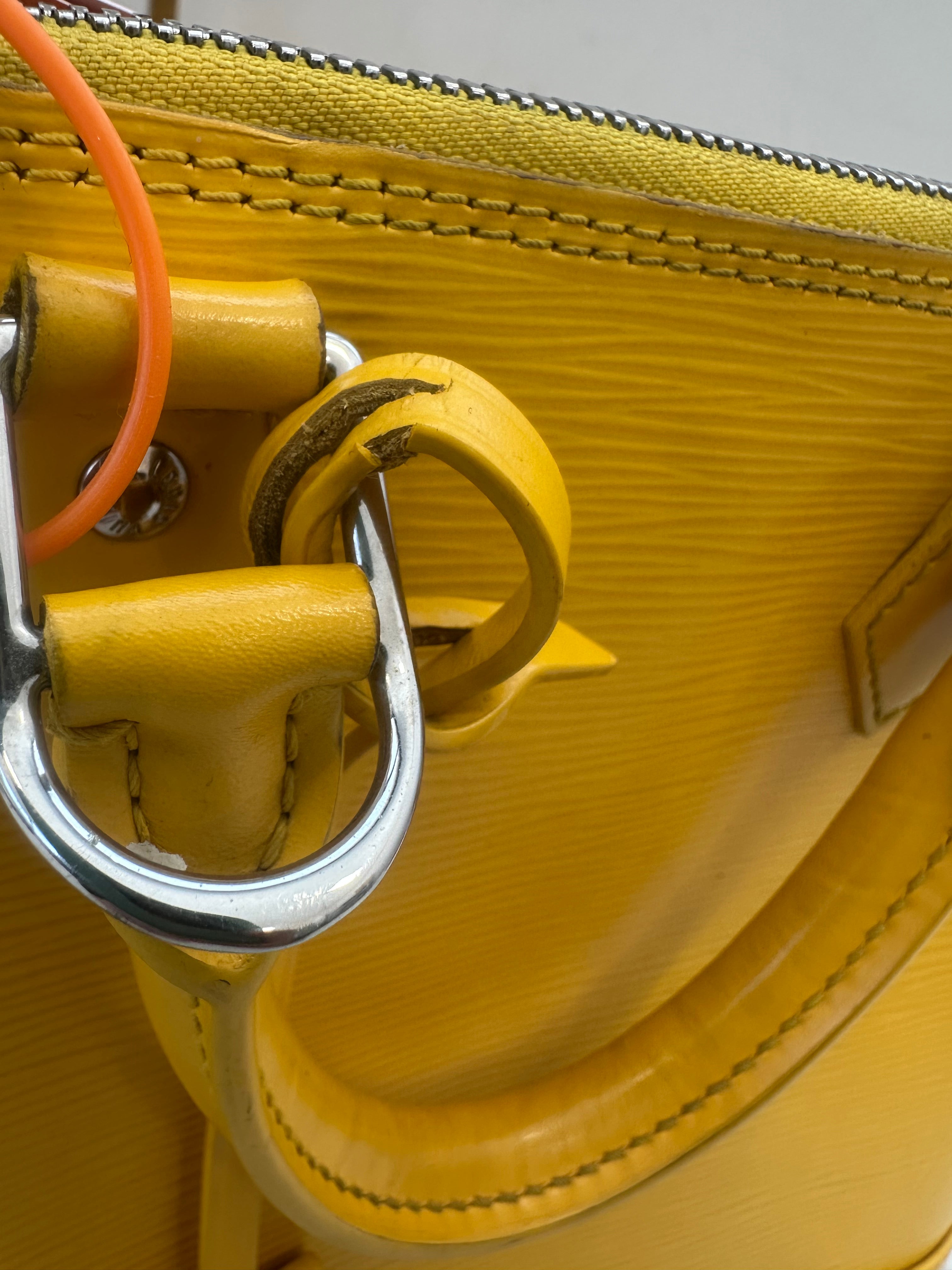 Louis Vuitton Alma PM Epi Yellow