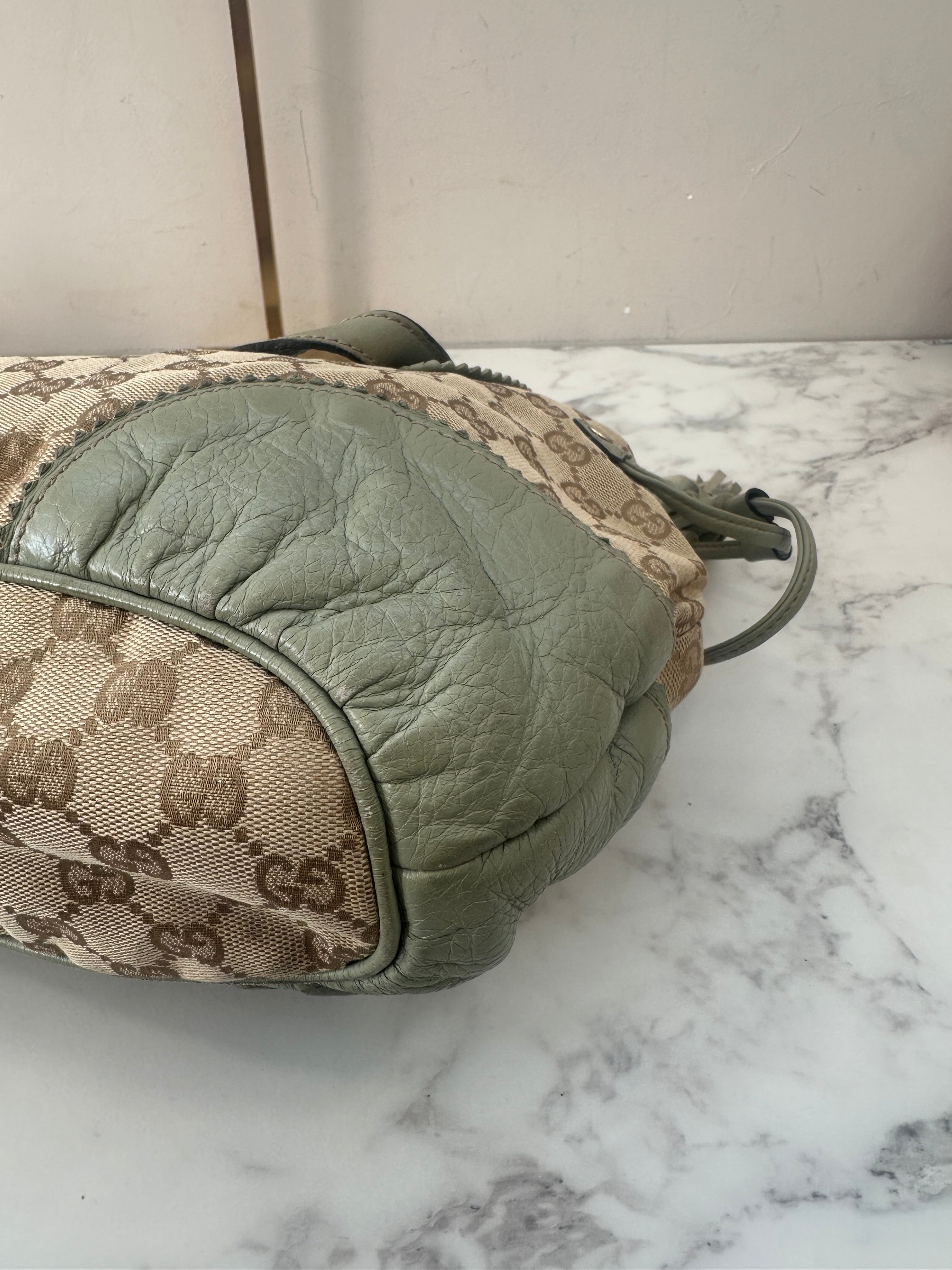 Gucci Beige Canvas