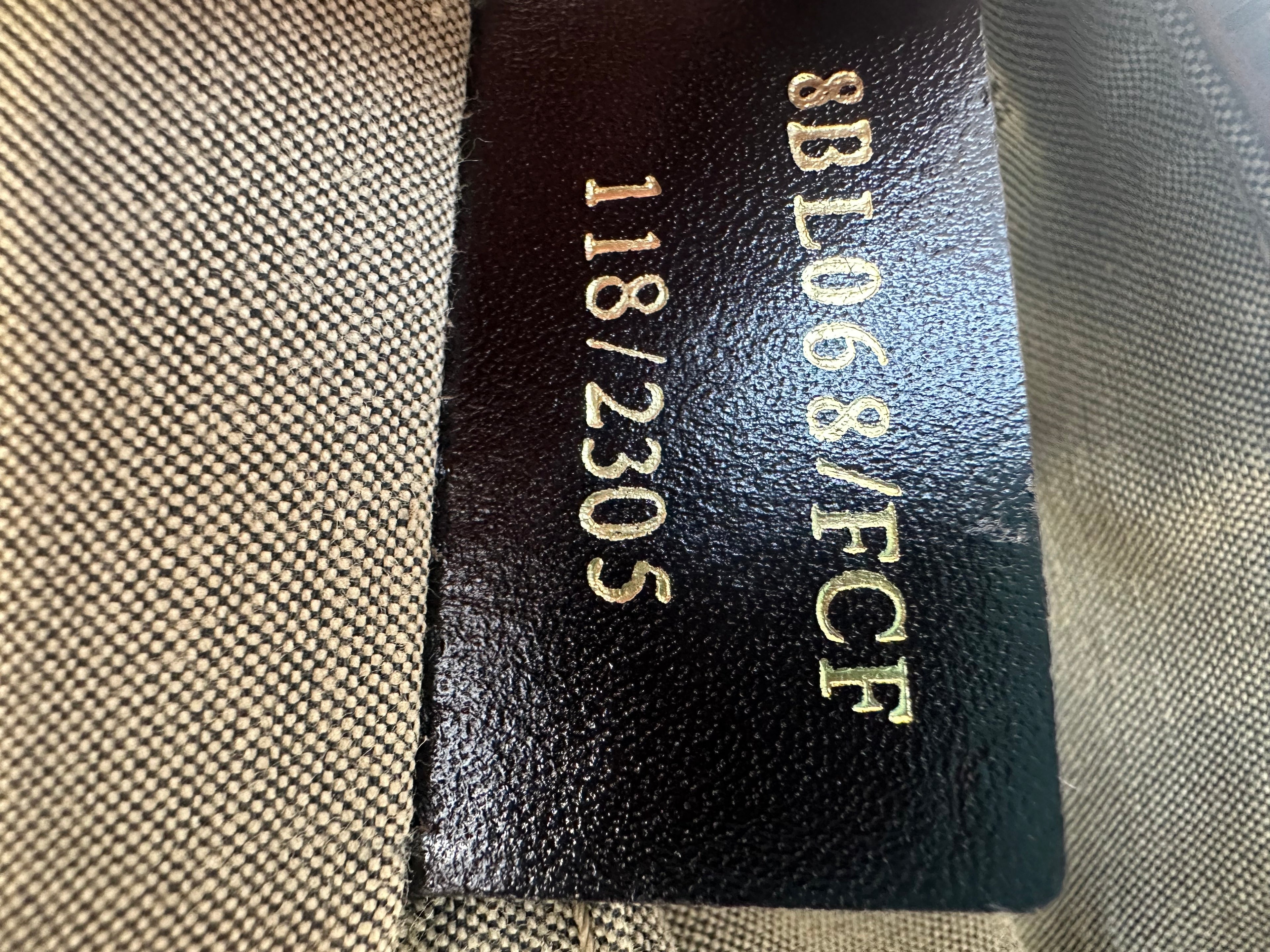 Fendi Brown Zucchino