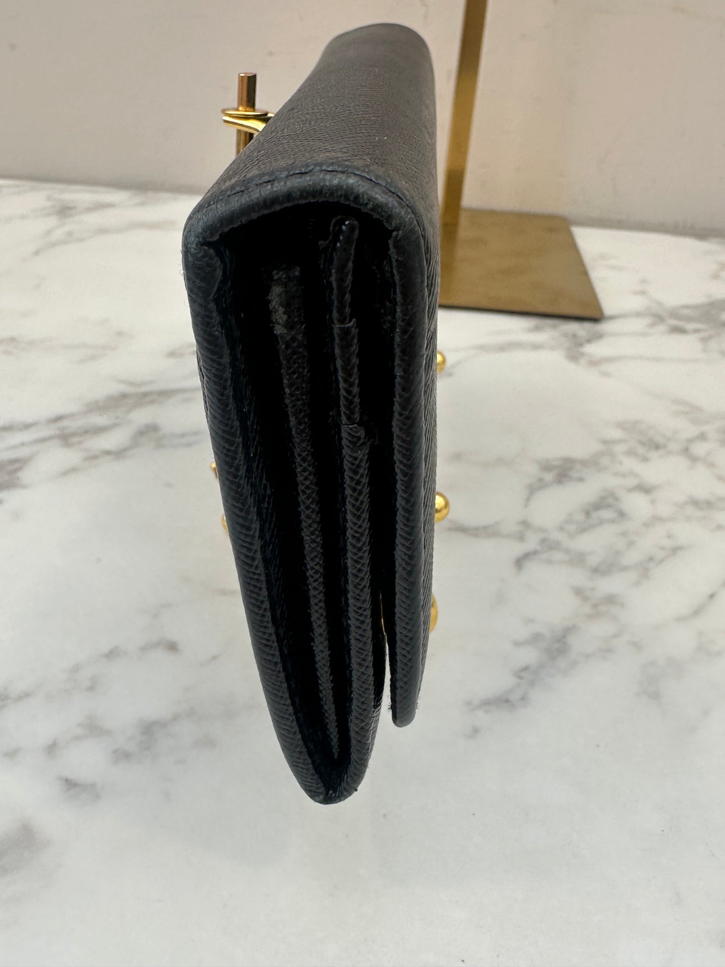Prada Black Long Wallet