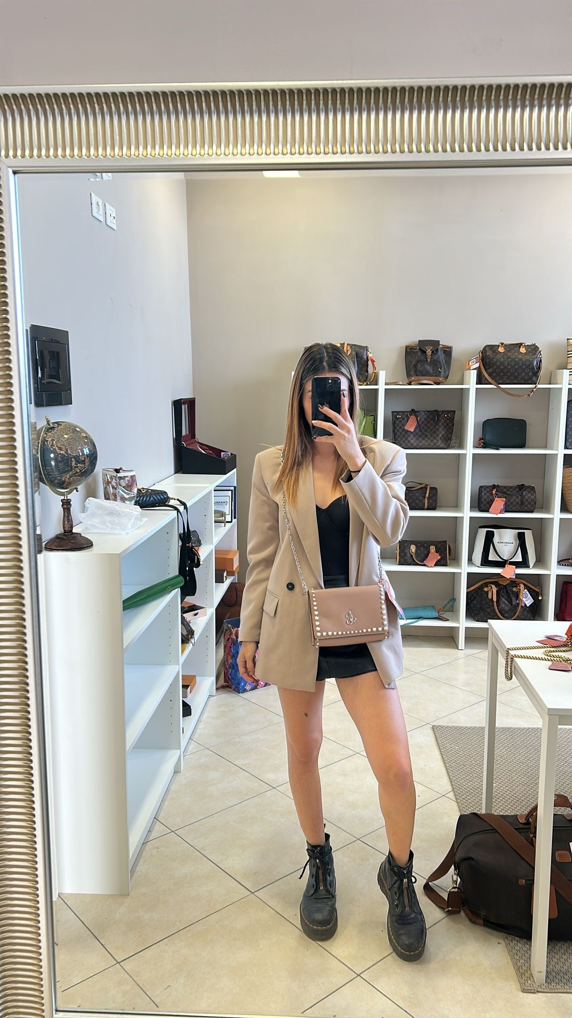 Jimmy Choo Pochette Cipria