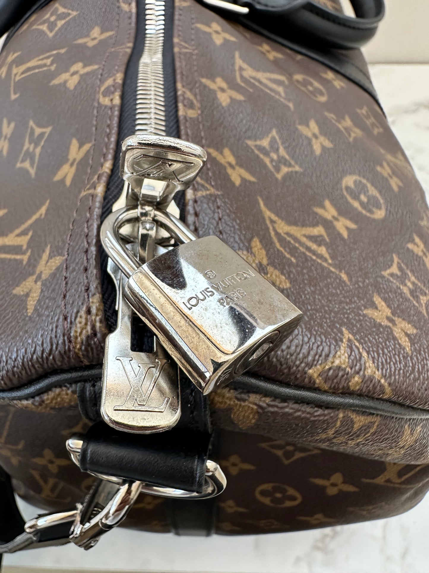 Louis Vuitton Keepall 55 Macassar