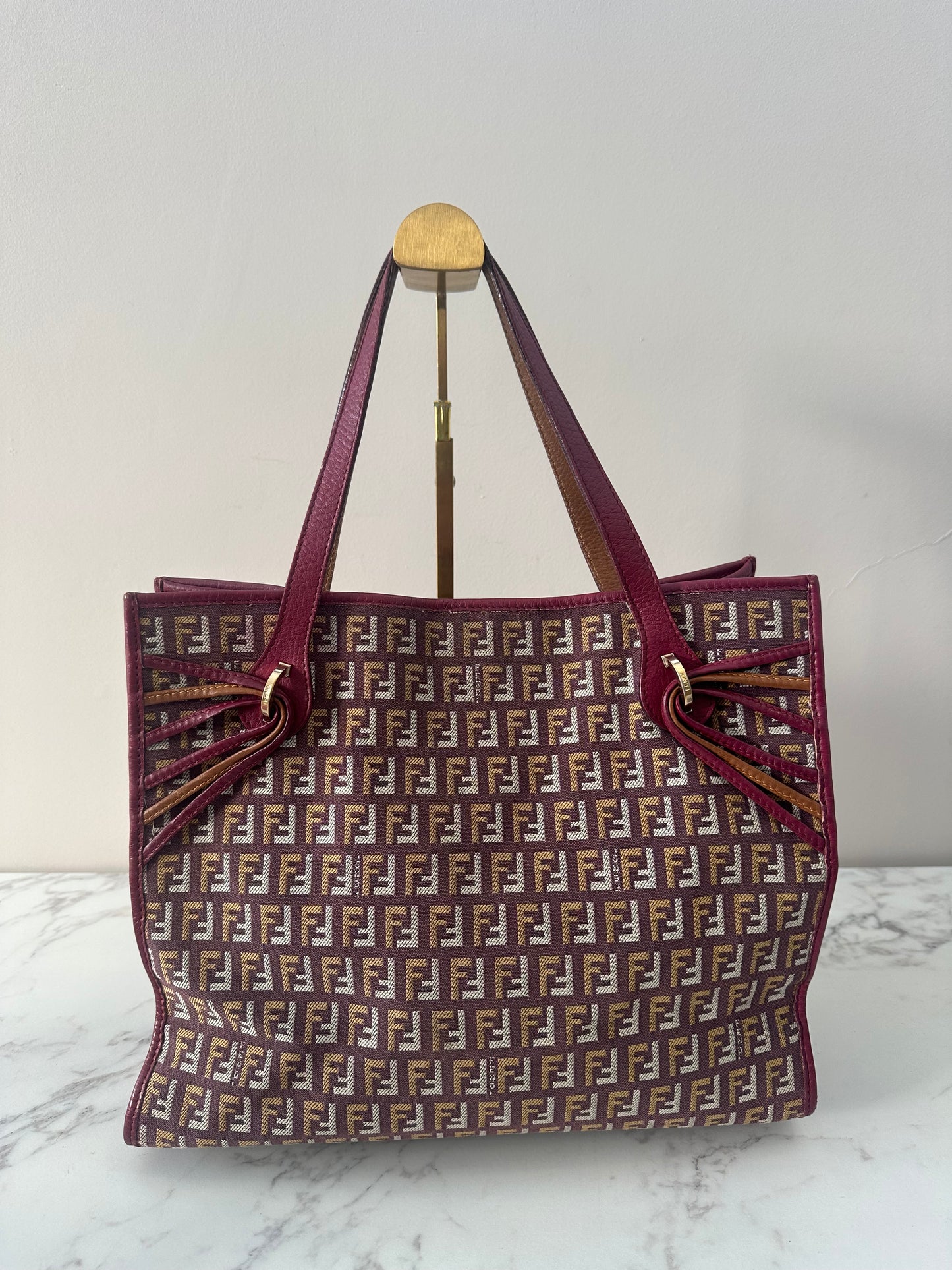 Fendi Bordeaux Zucchino