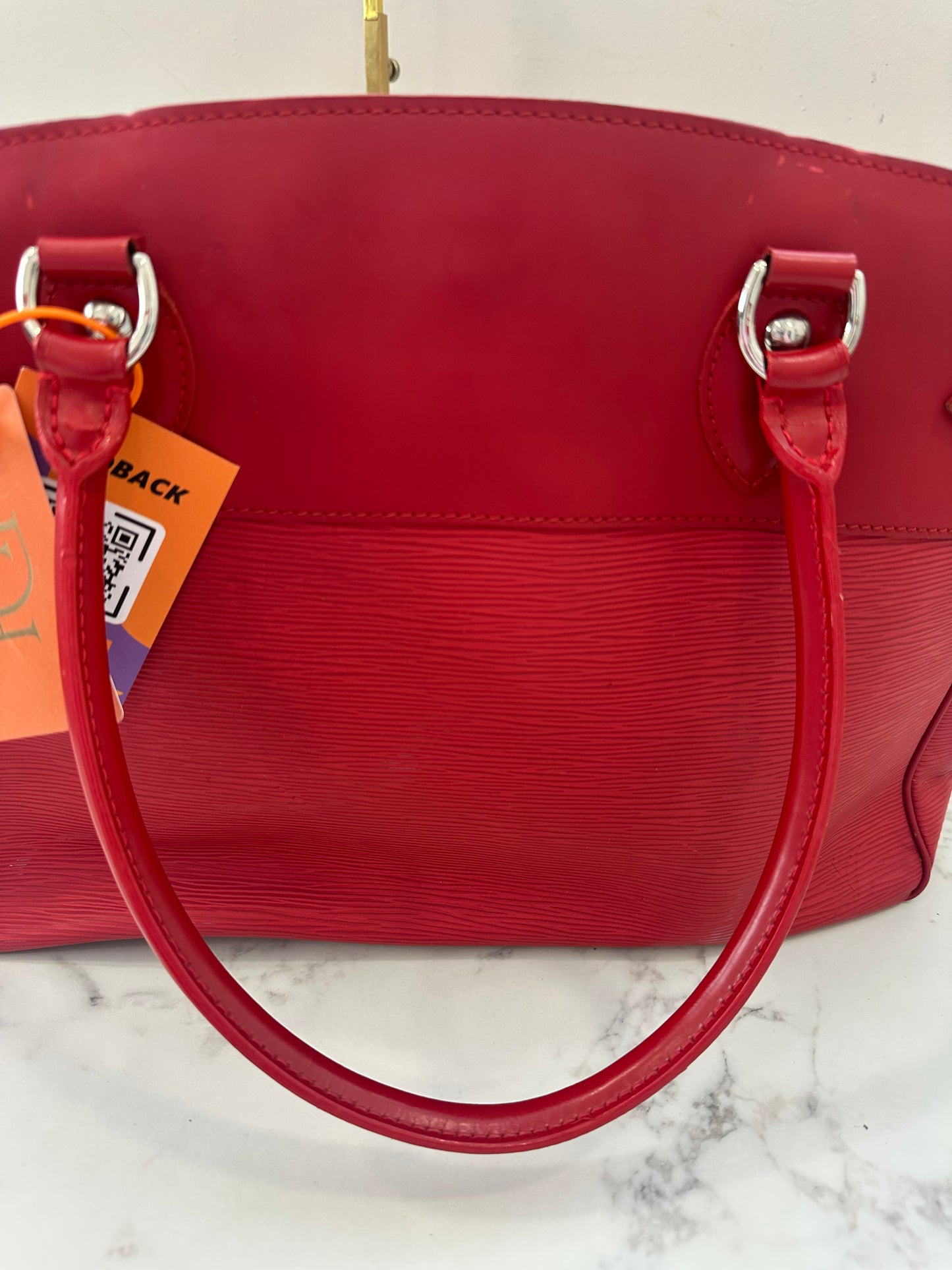 Louis Vuitton Red Epi Passy GM
