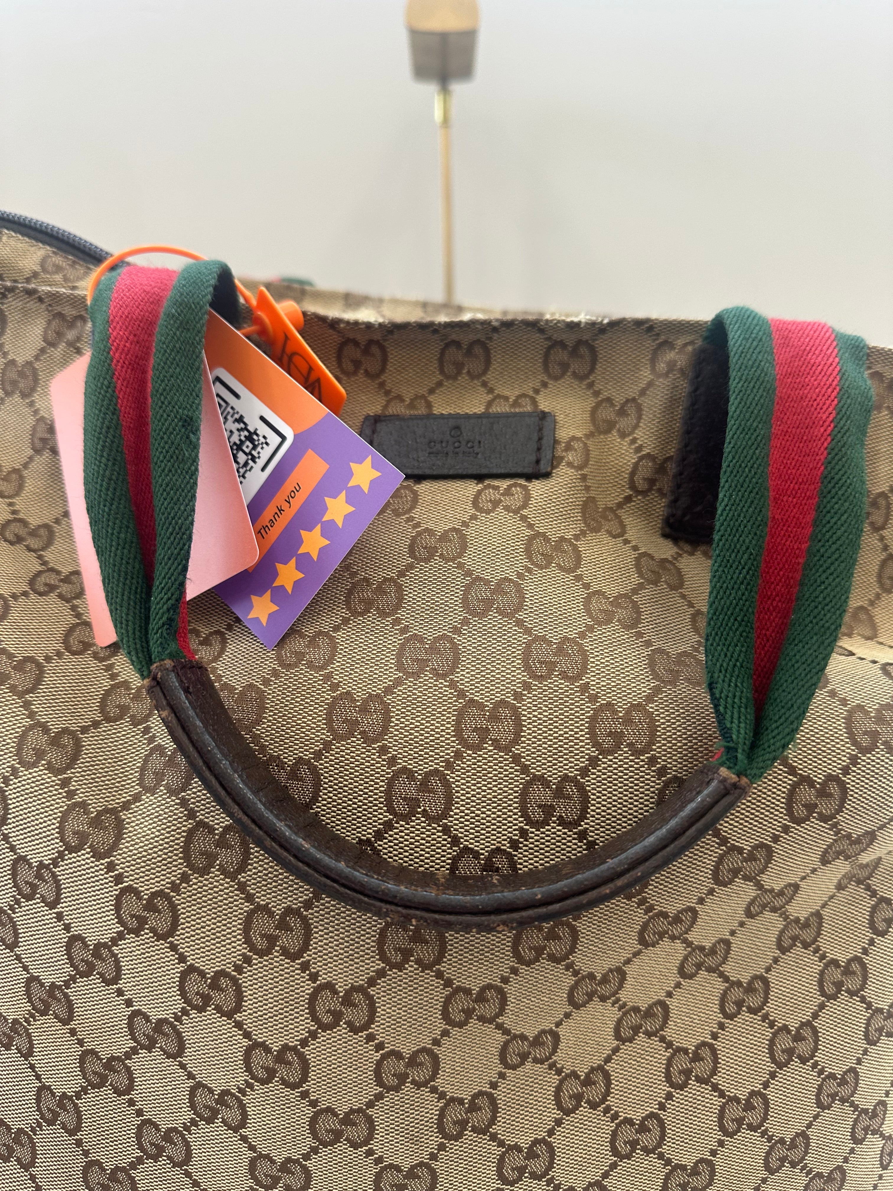 Gucci Beige Tote Bag