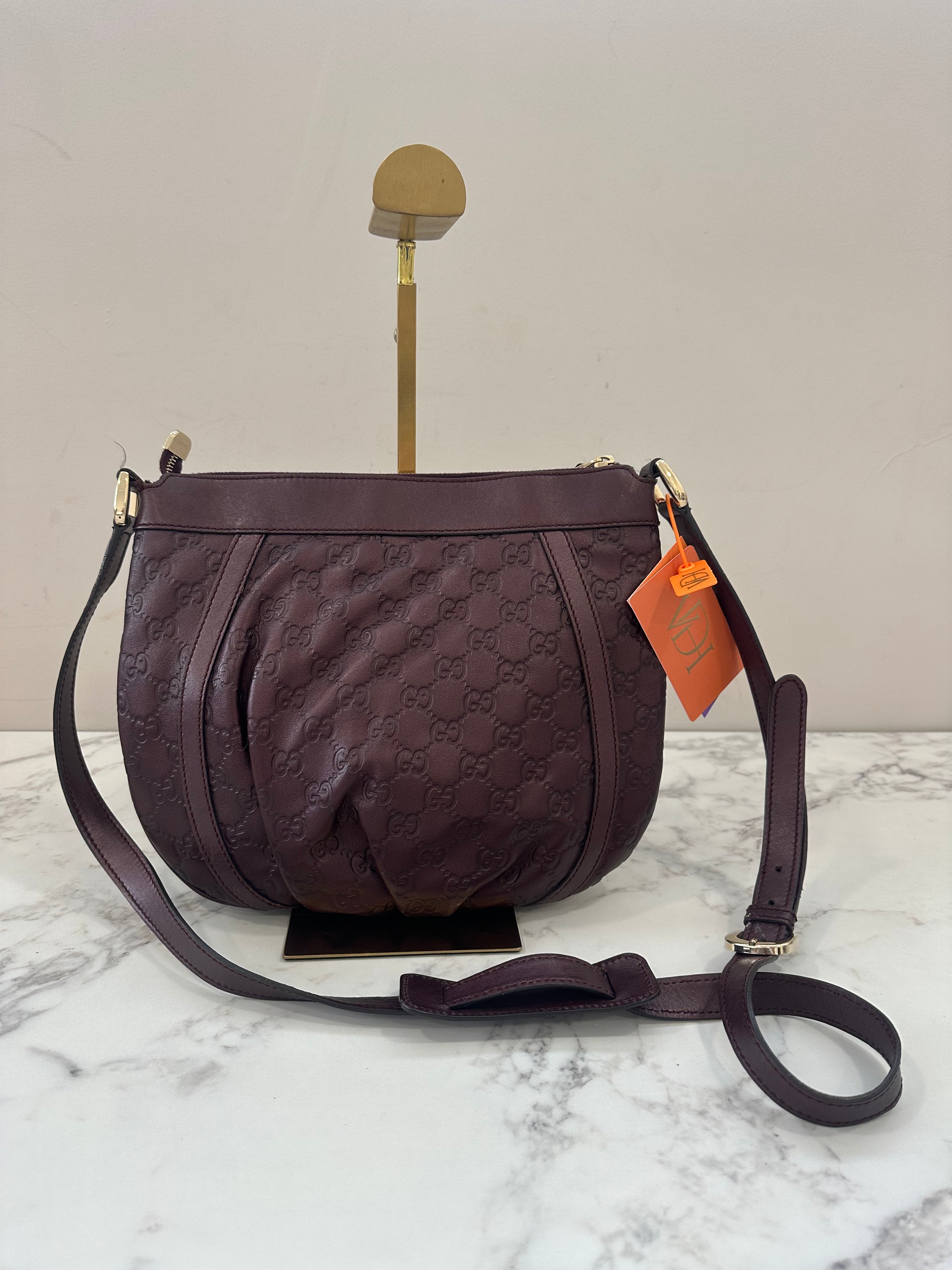 Gucci Brown Guccissima Abbey