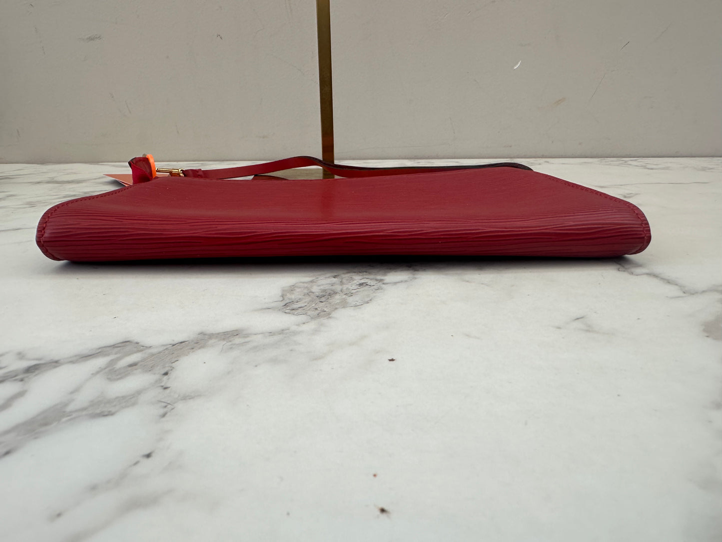 Louis Vuitton Pochette Red Epi