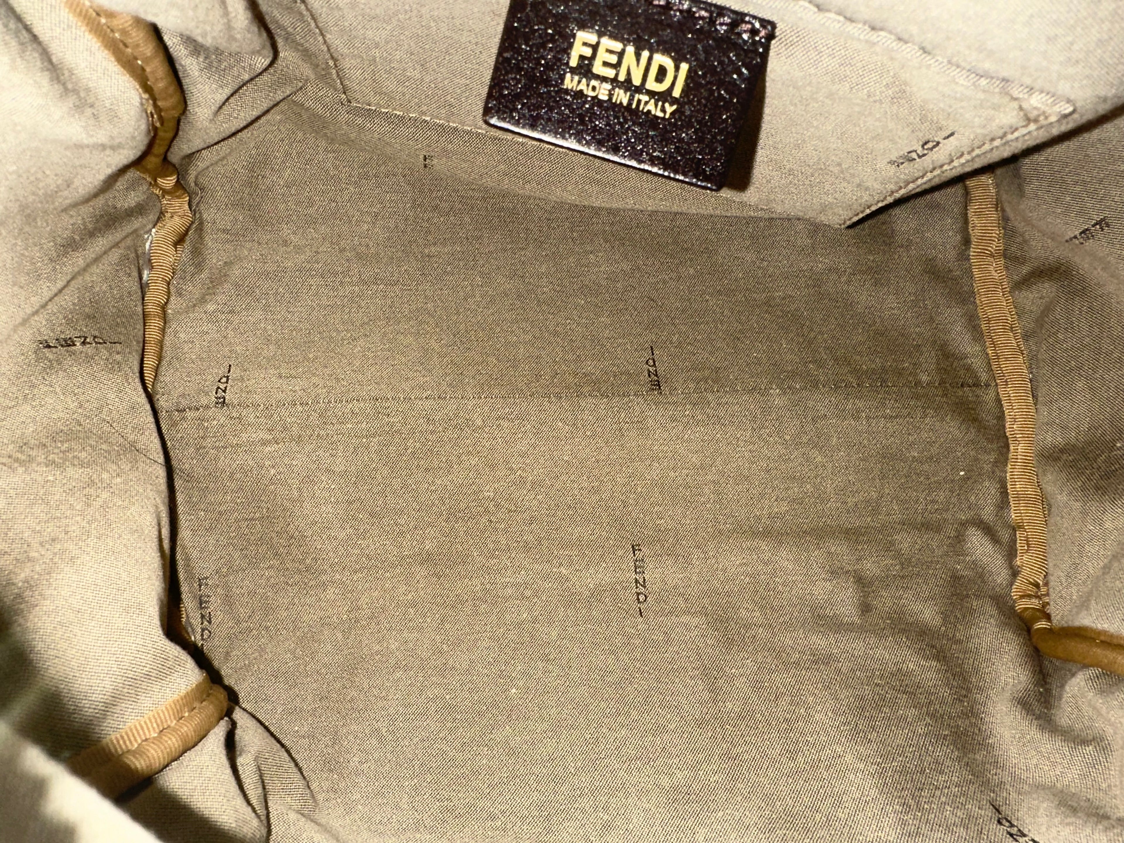 Fendi Brown Zucchino