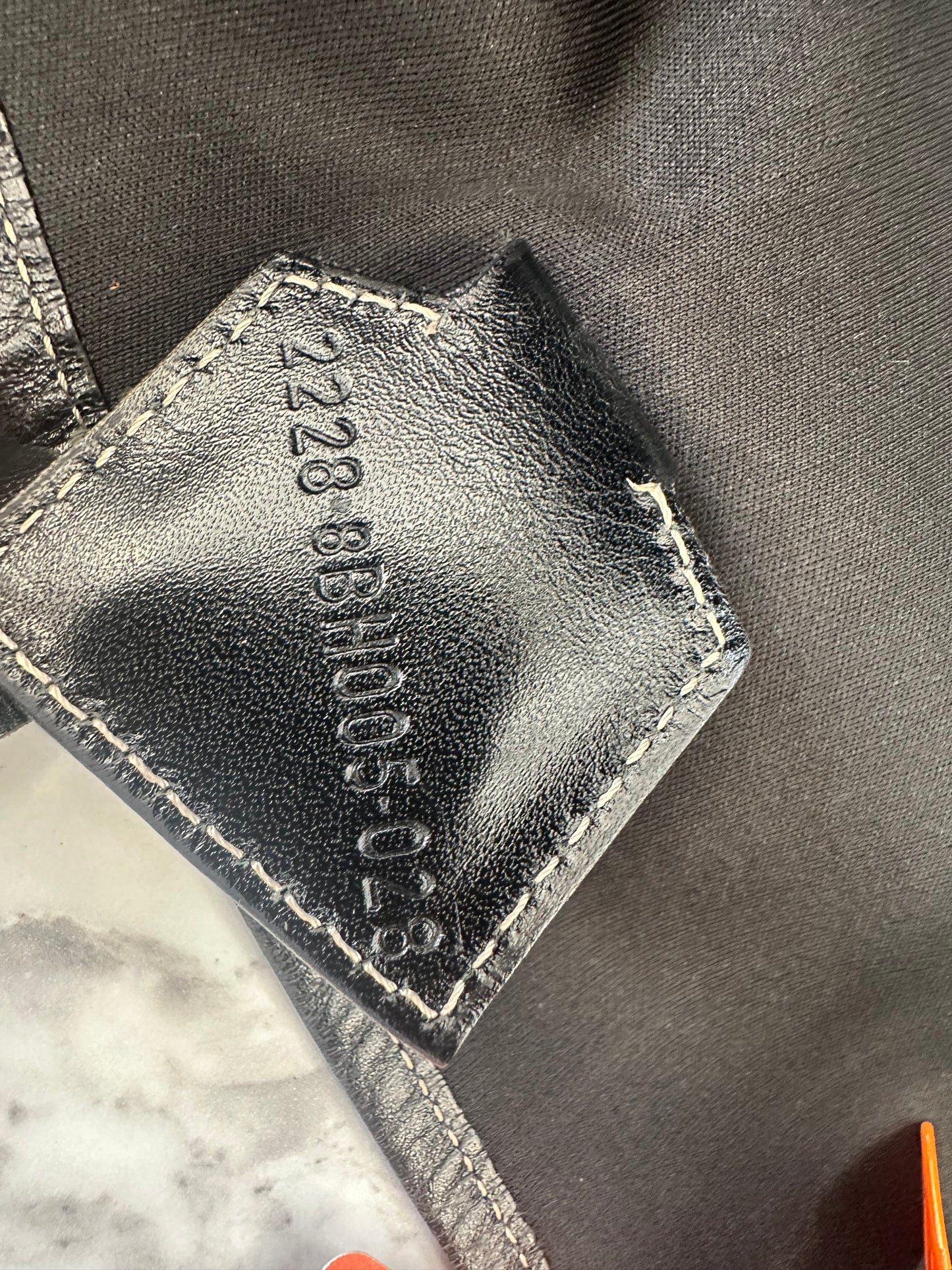 Fendi Black Canvas Zucchino
