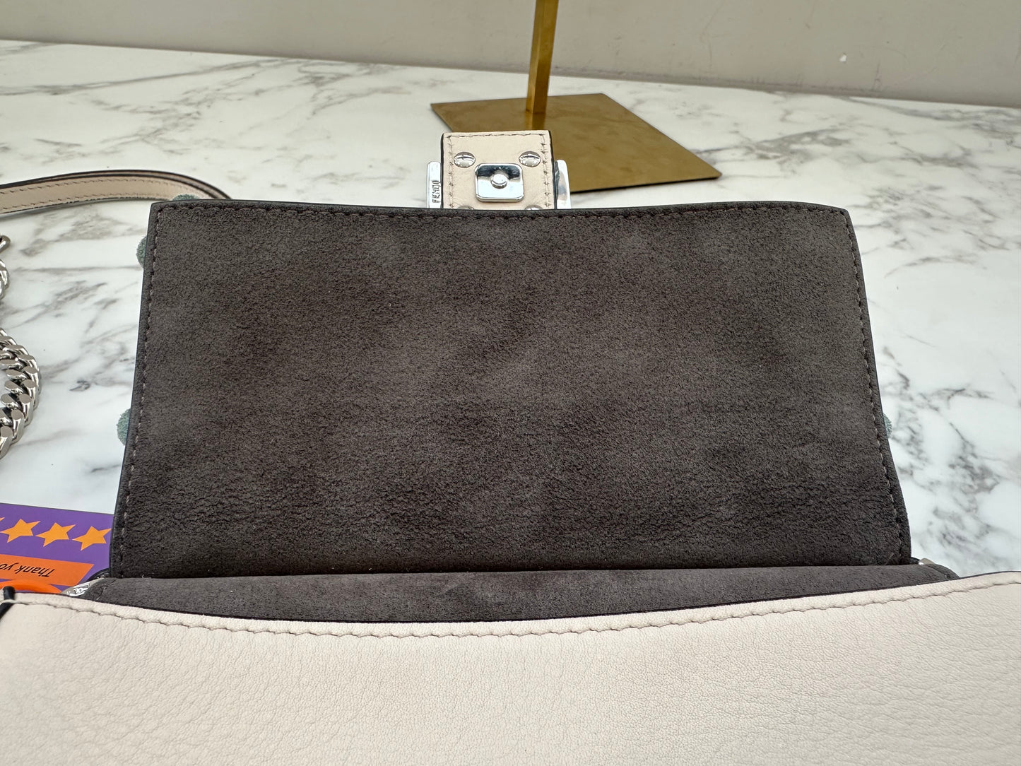 Fendi Flowerland Double Micro Baguette