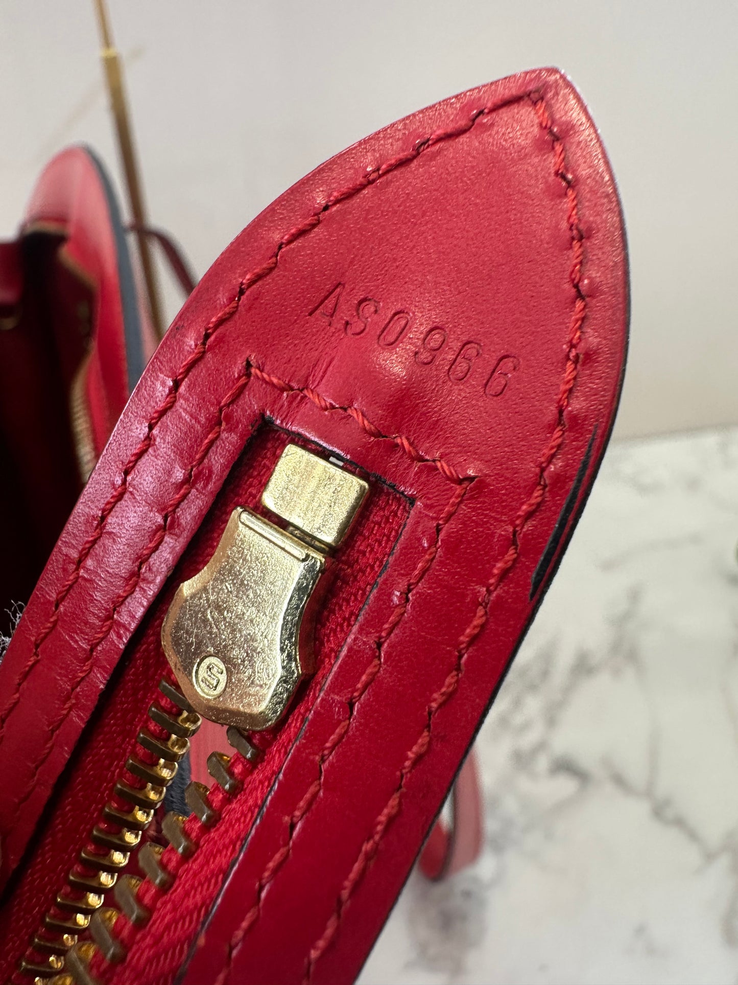 Louis Vuitton Saint Jacques Red