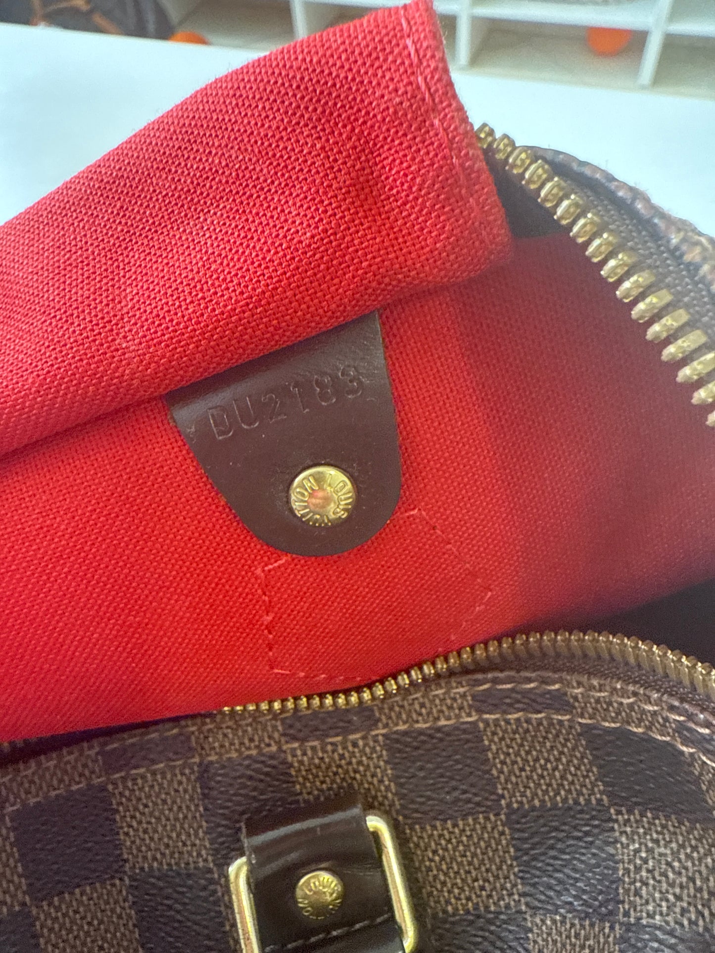 Louis Vuitton Speedy 35 Bandouliere Damier
