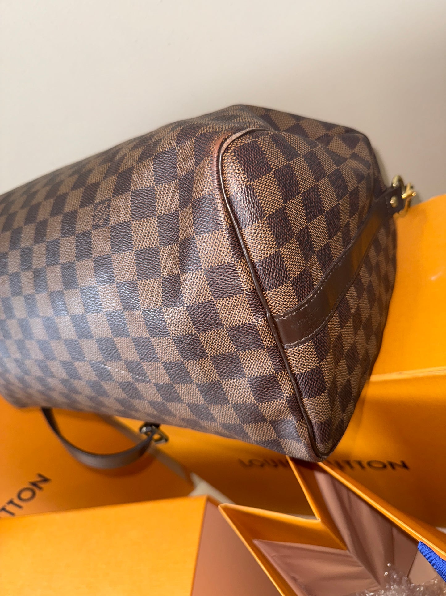 Louis Vuitton Speedy 35 Bandouliere Damier