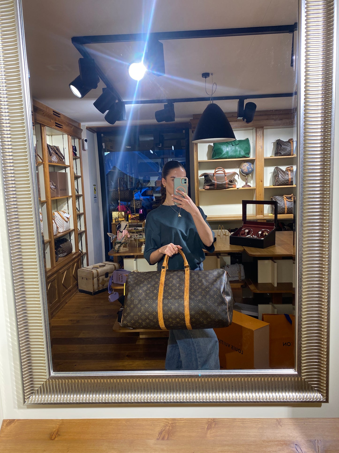 Borsone da viaggio Louis Vuitton Keepal 55