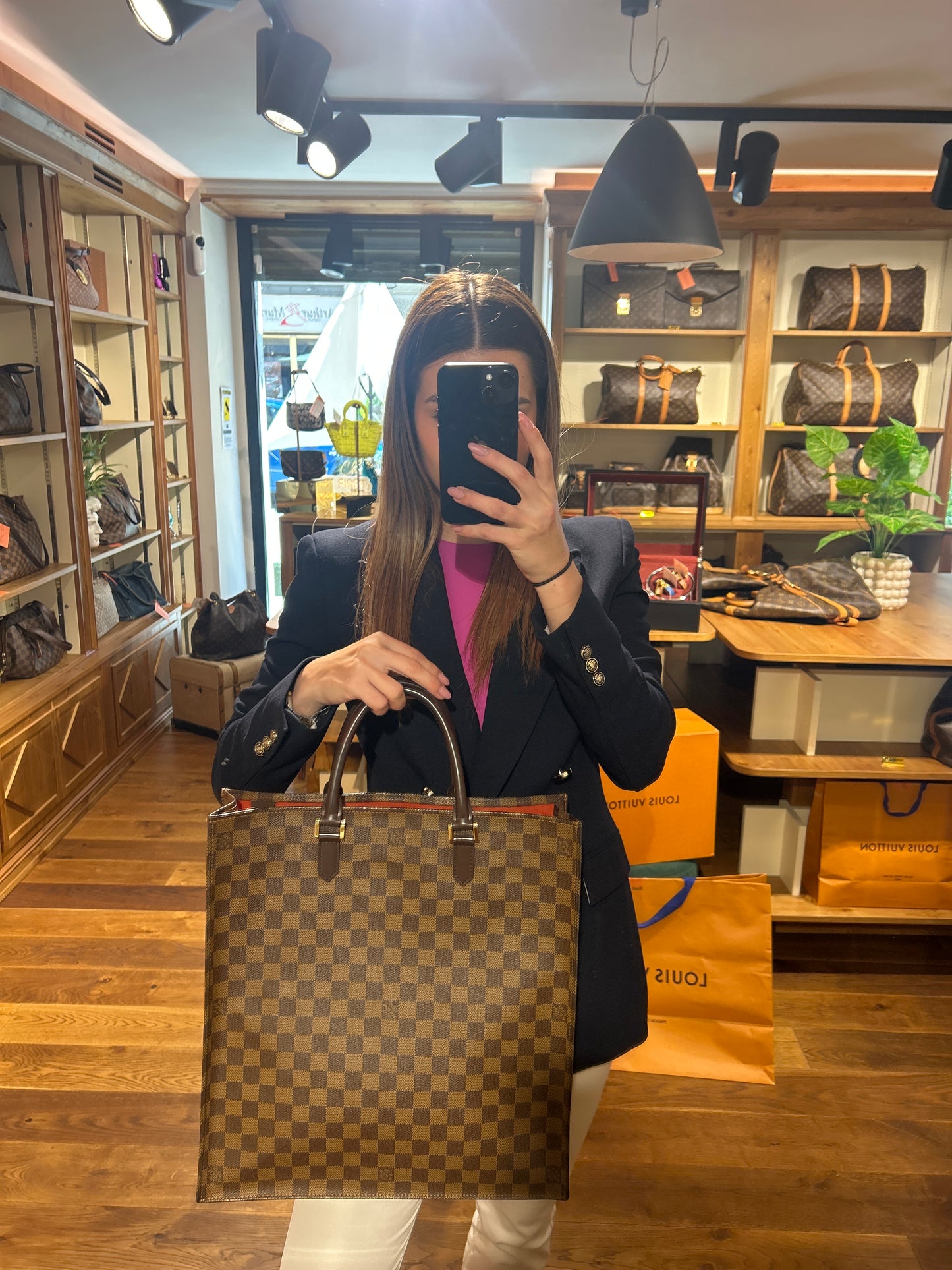 Louis Vuitton Sac Plat Damier