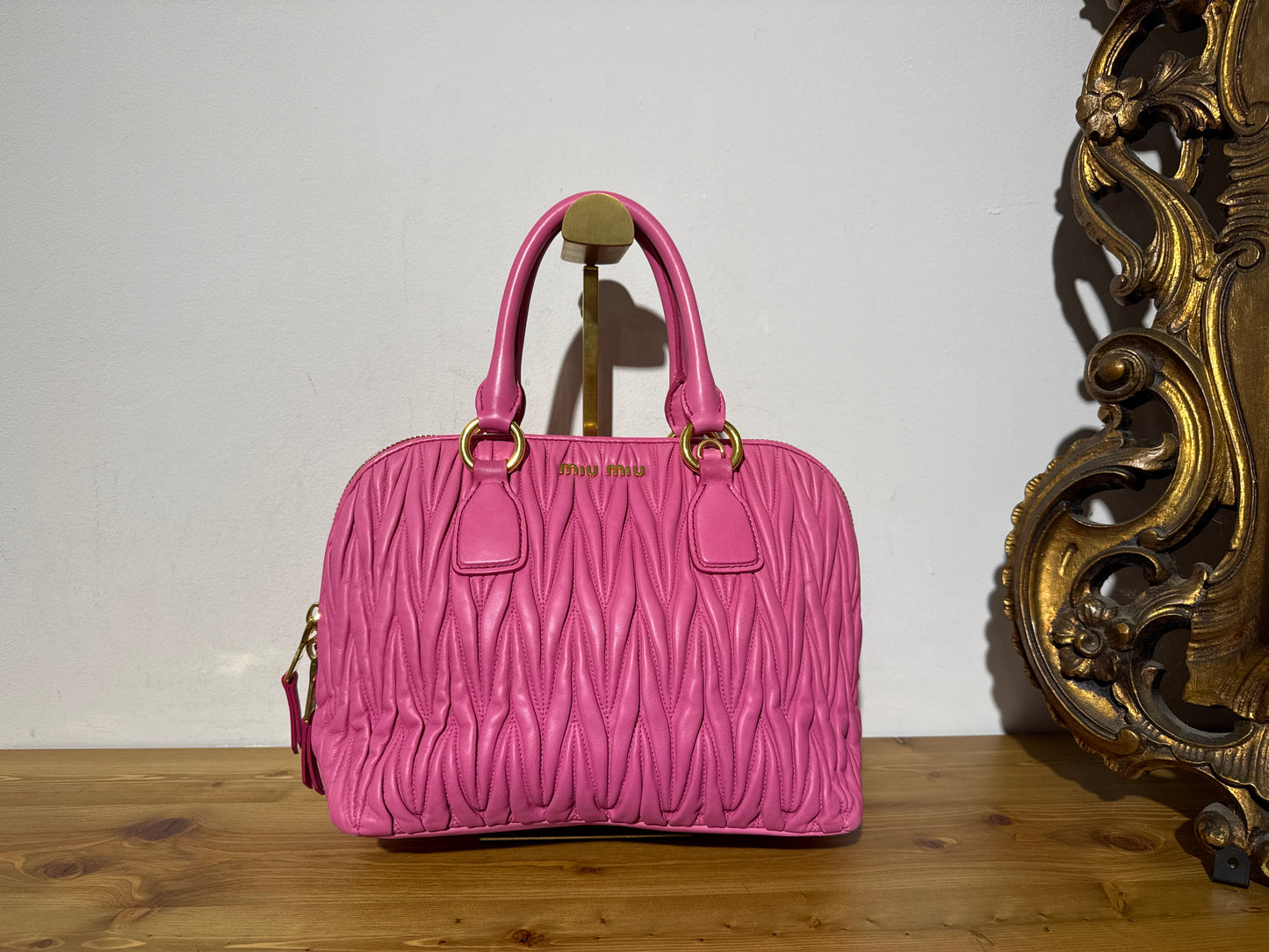 Miu Miu Matelasse Pink